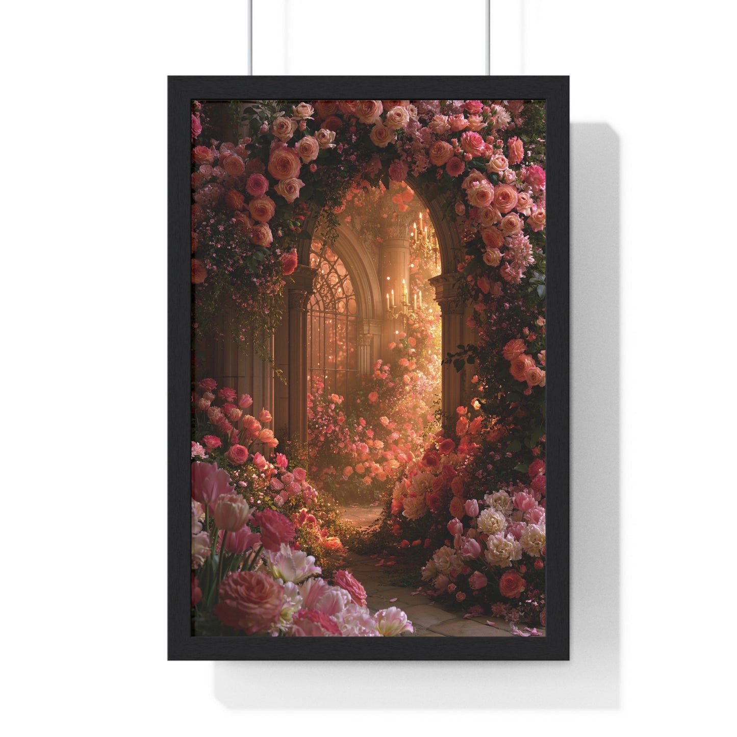 The Rose Door — Framed Print - JG Visual Arts
