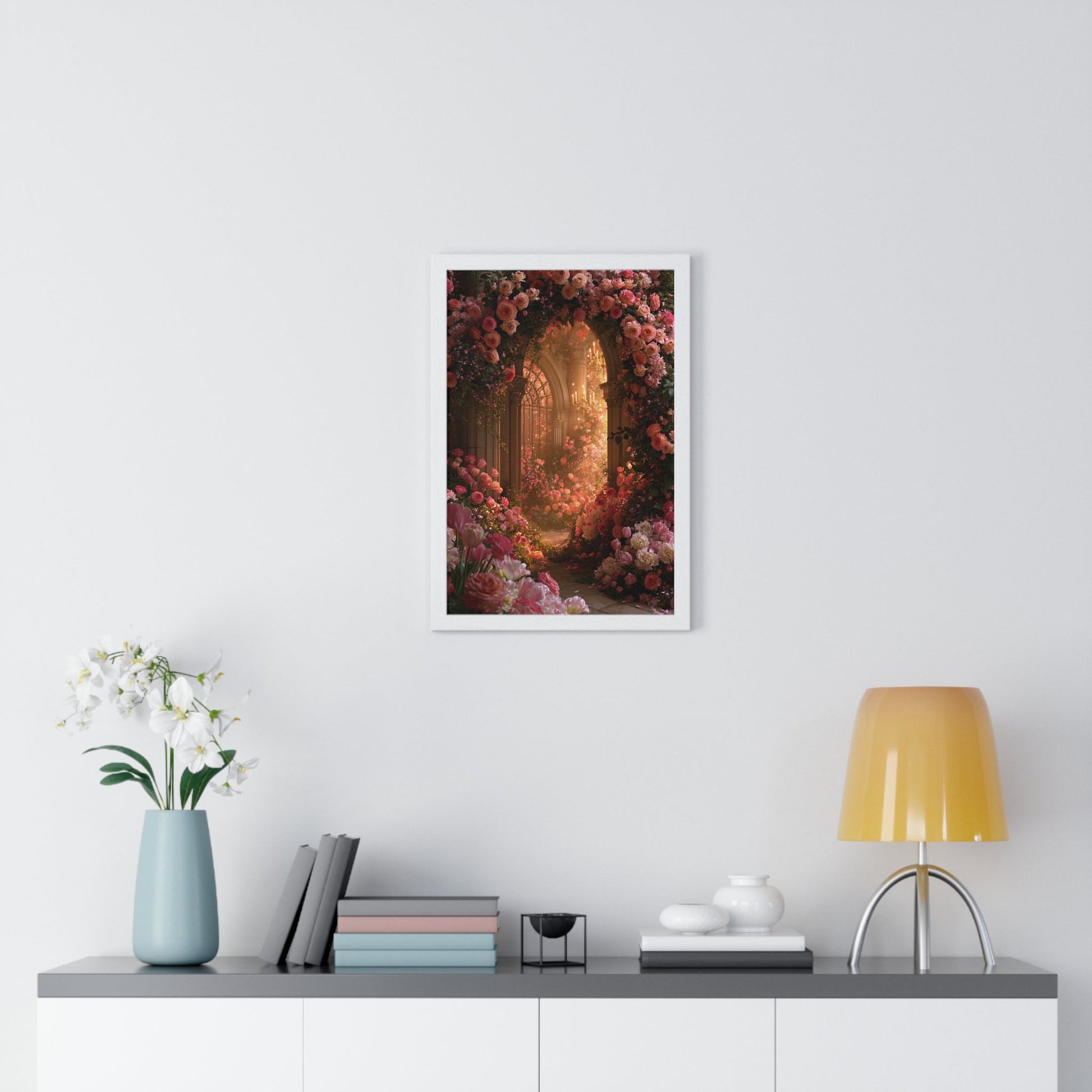 The Rose Door — Framed Print - JG Visual Arts