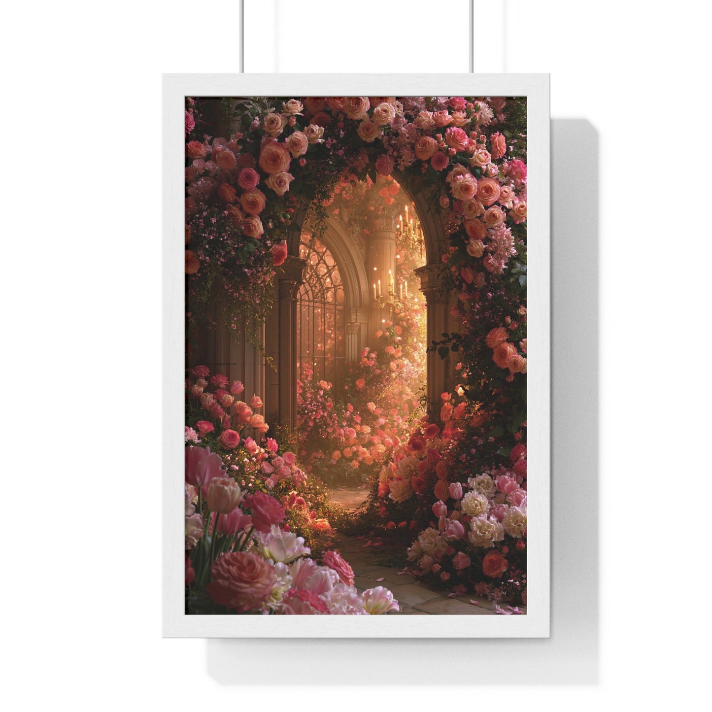 The Rose Door — Framed Print - JG Visual Arts
