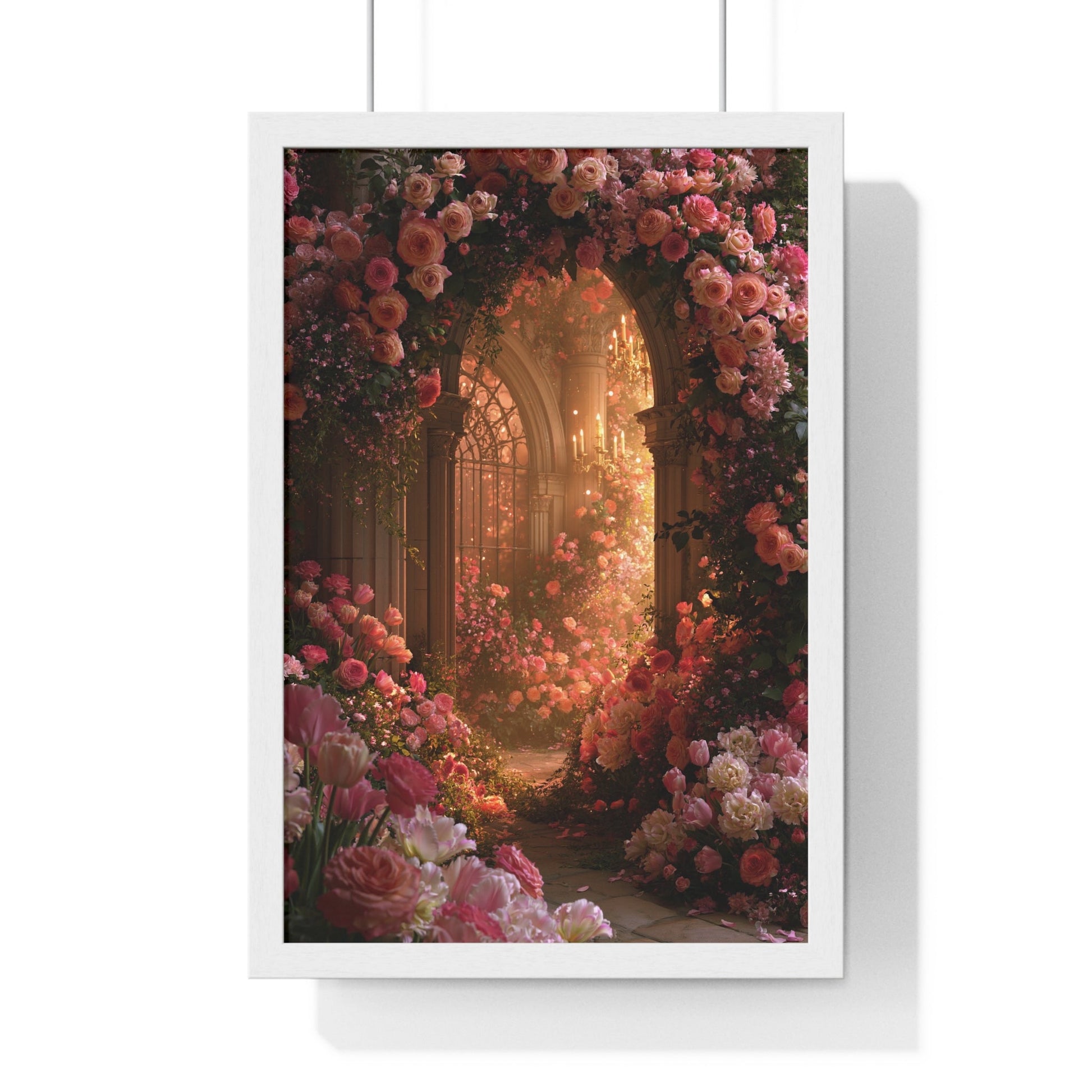 The Rose Door — Framed Print - JG Visual Arts