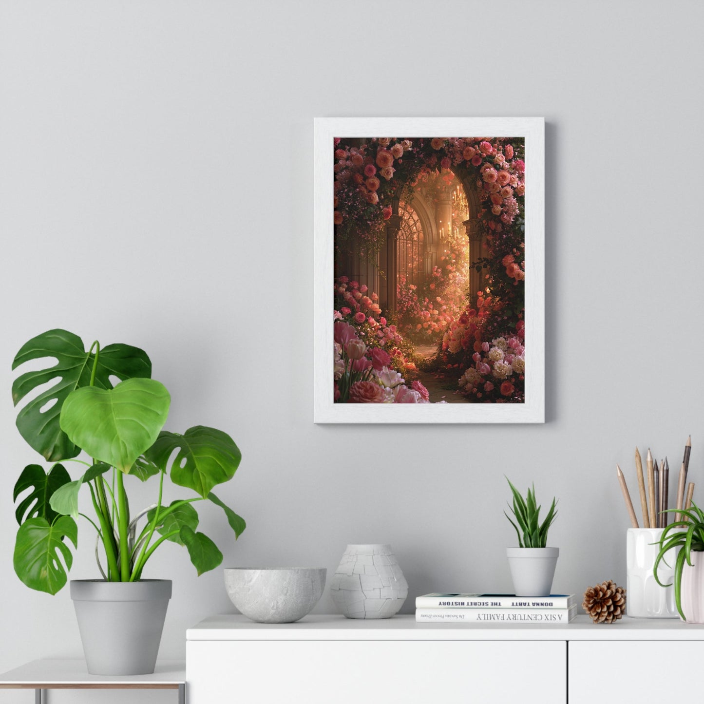 The Rose Door — Framed Print - JG Visual Arts