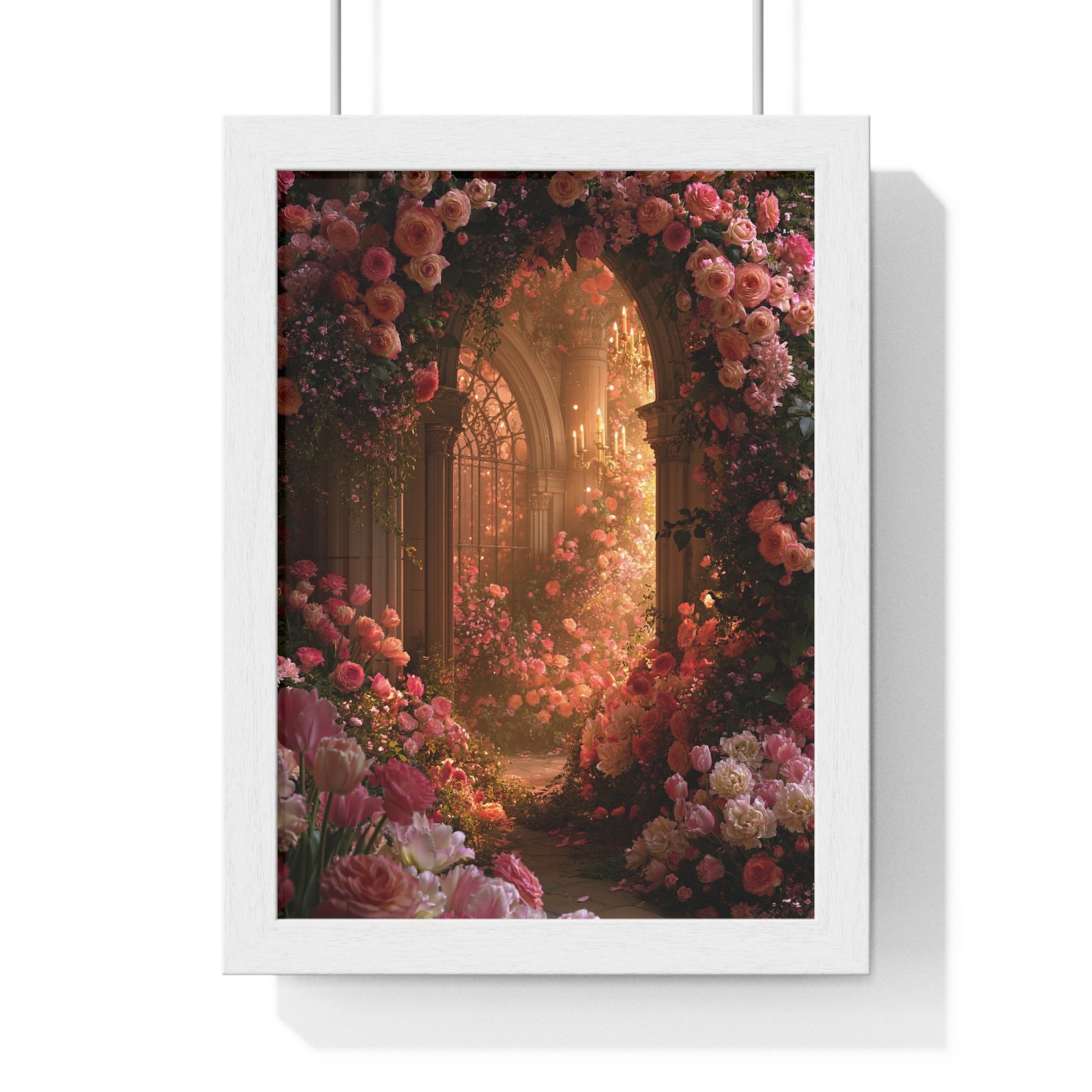 The Rose Door — Framed Print - JG Visual Arts