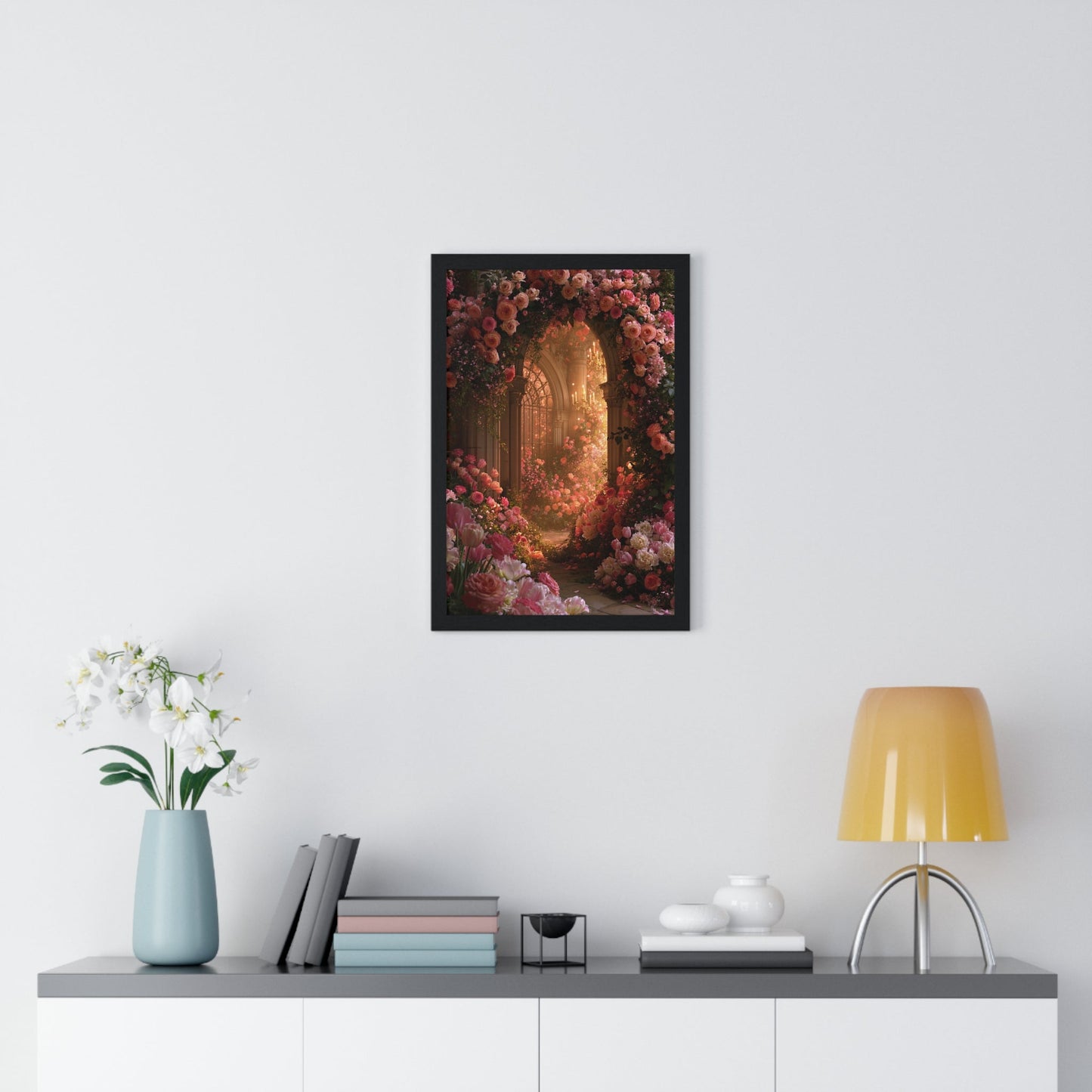 The Rose Door — Framed Print - JG Visual Arts