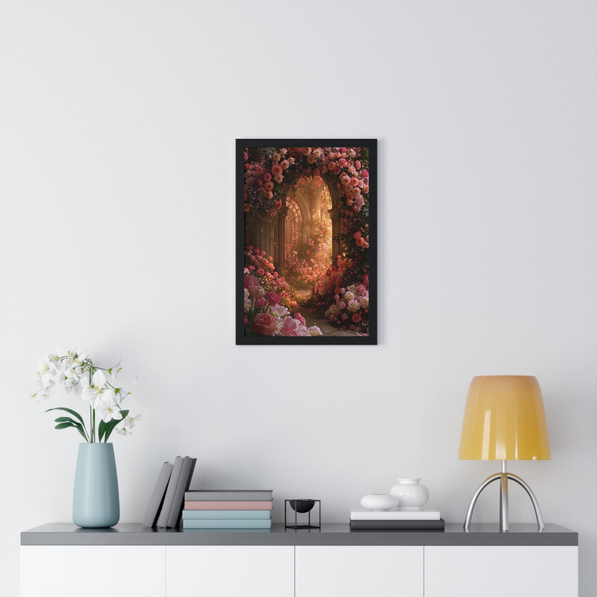 The Rose Door — Framed Print - JG Visual Arts