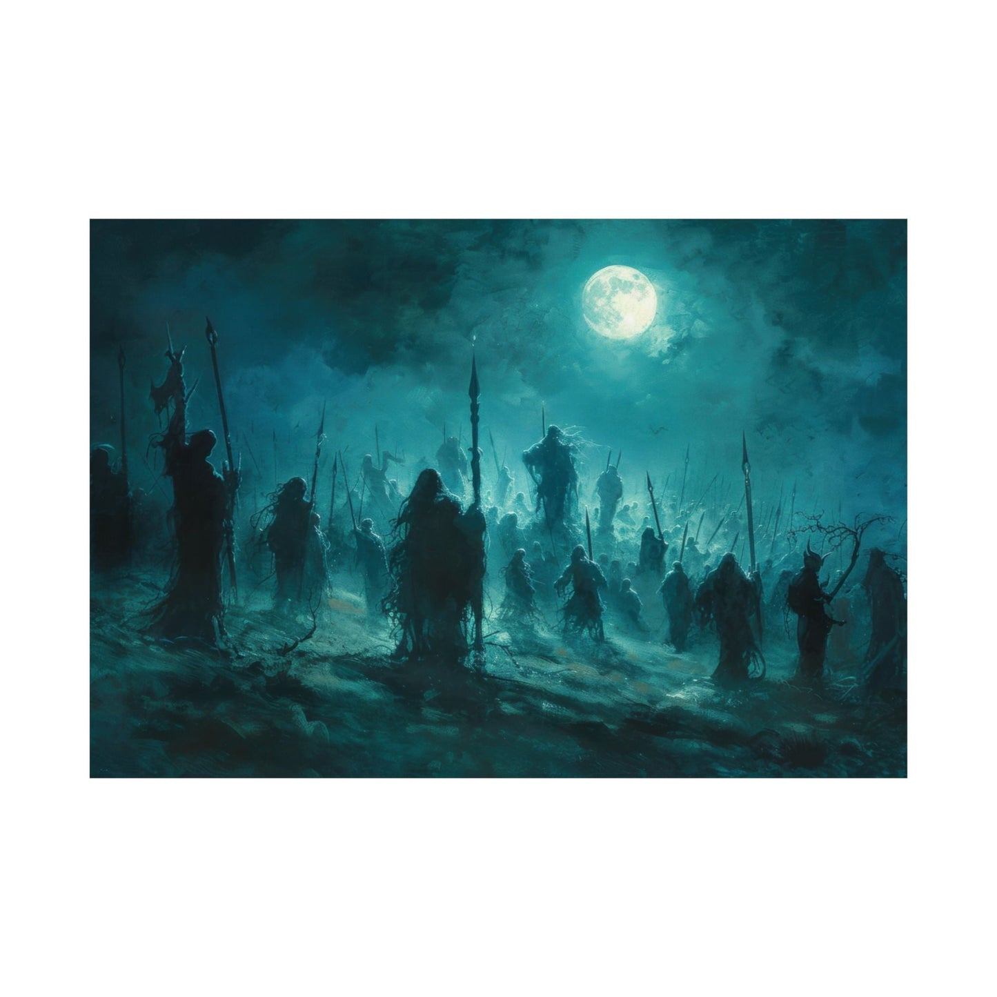 The Silent Muster — Ghost Army Poster - JG Visual Arts