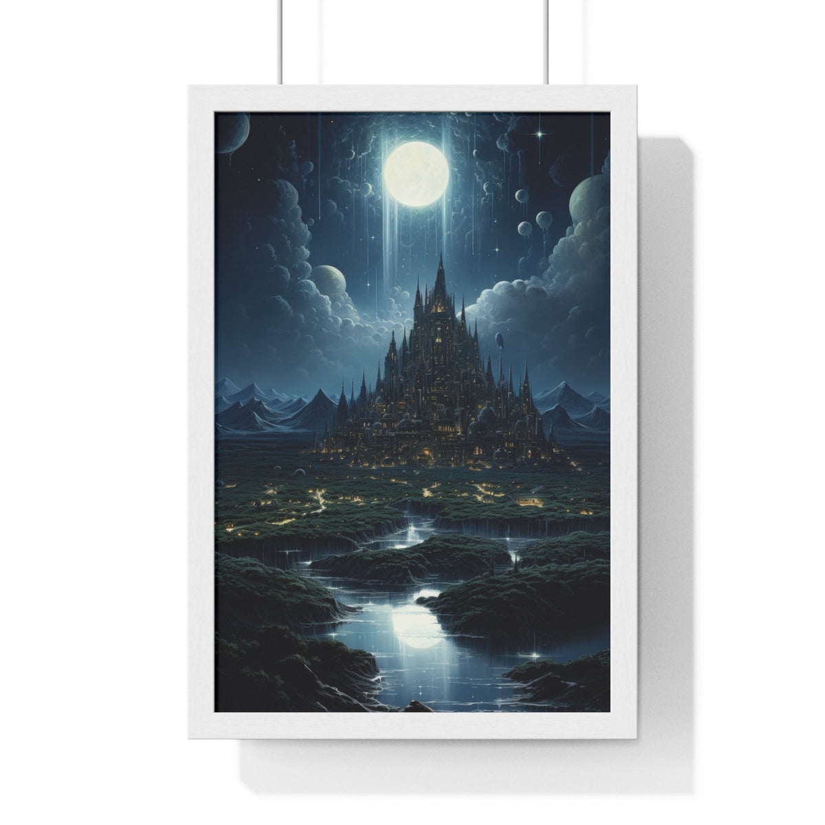 The Sleepless Citadel — Framed Print - JG Visual Arts