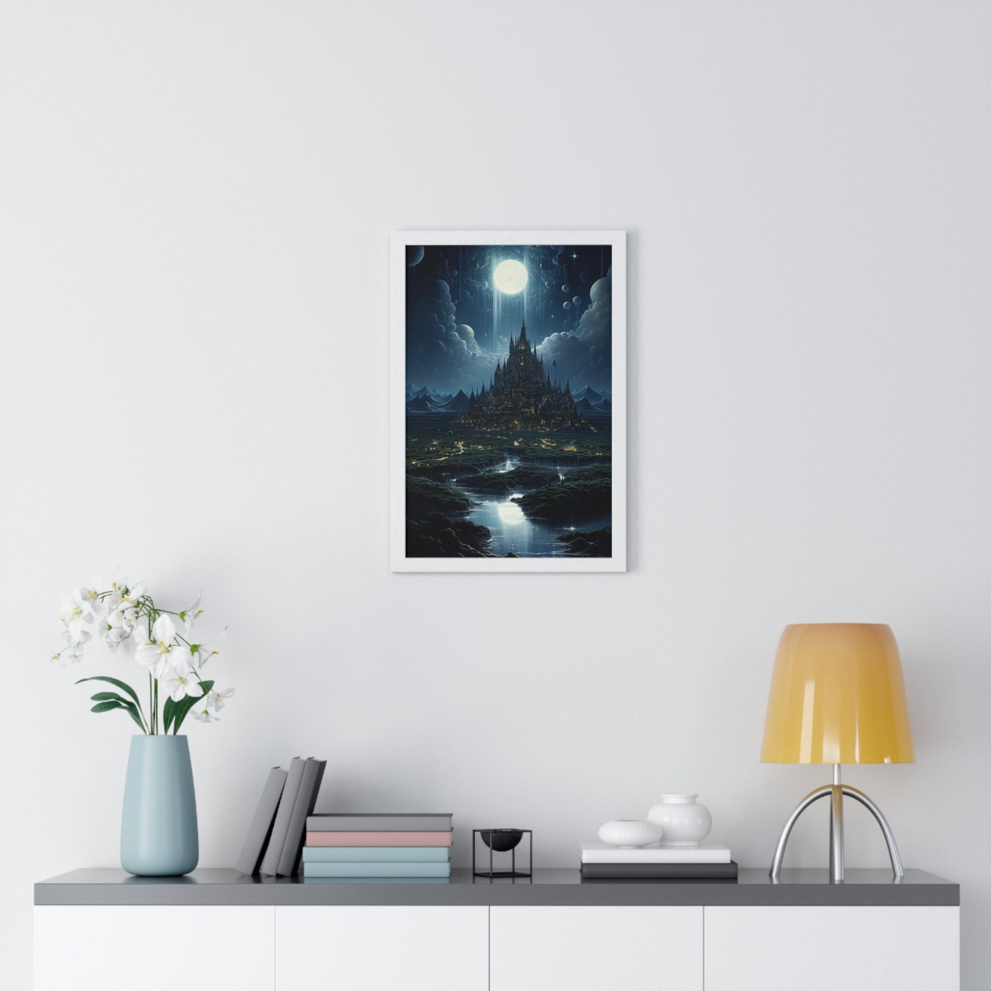 The Sleepless Citadel — Framed Print - JG Visual Arts