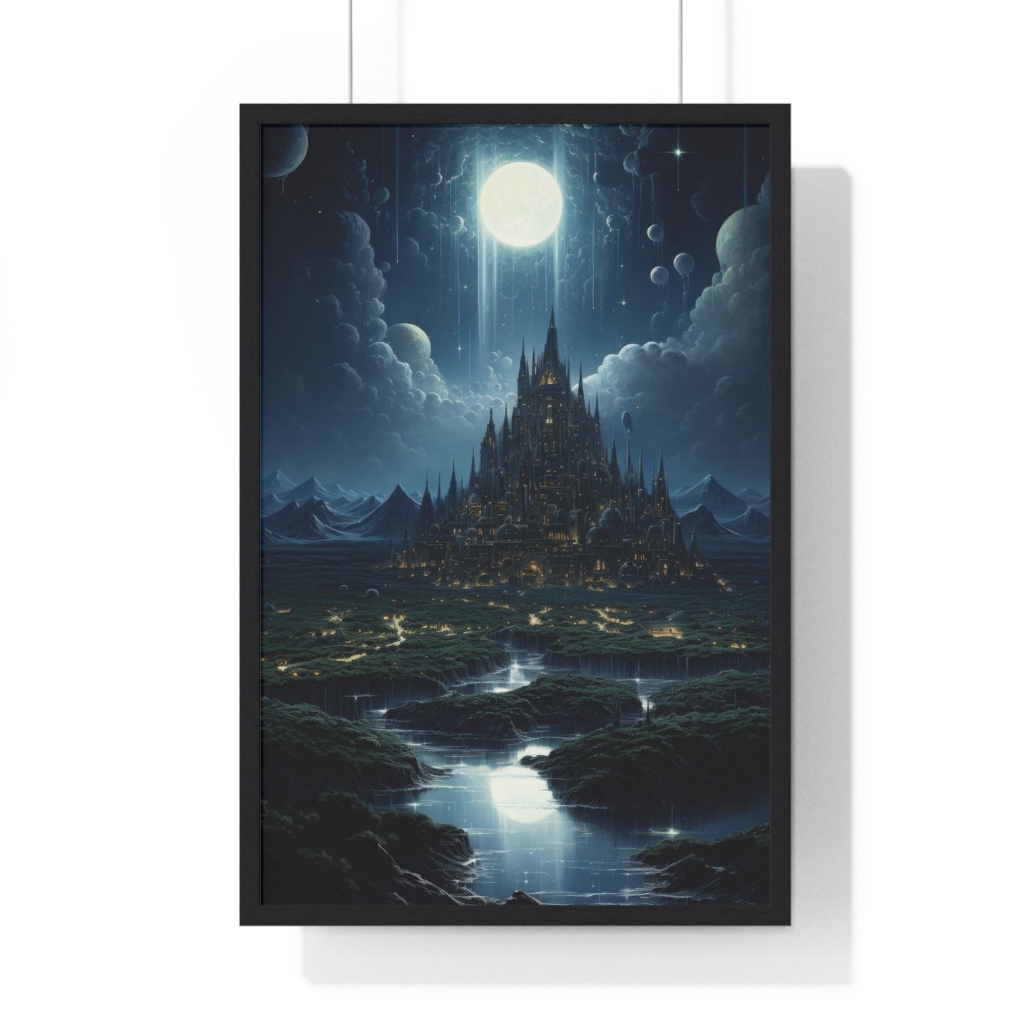 The Sleepless Citadel — Framed Print - JG Visual Arts