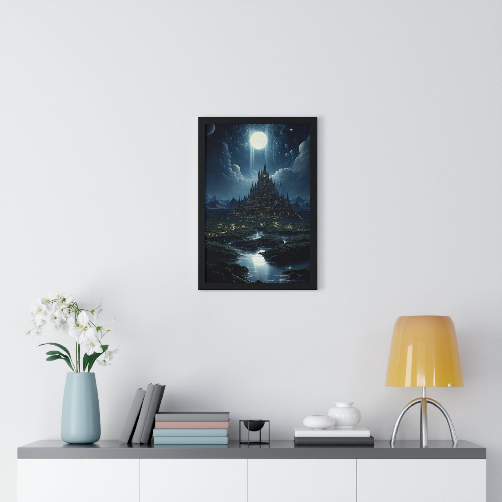 The Sleepless Citadel — Framed Print - JG Visual Arts