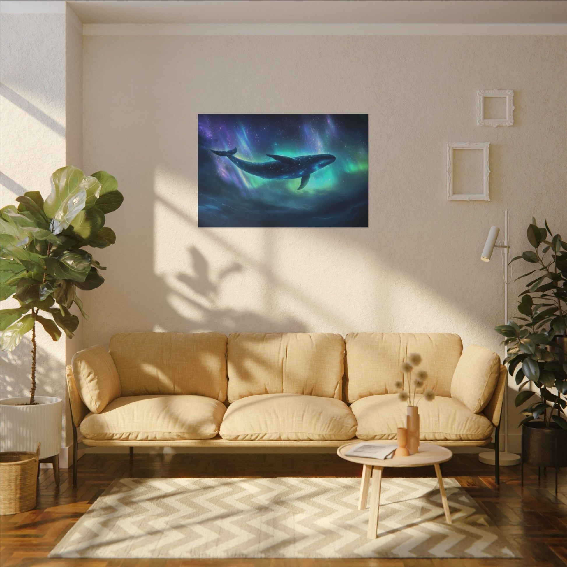The Star Whale — Cosmic Migration Canvas - JG Visual Arts