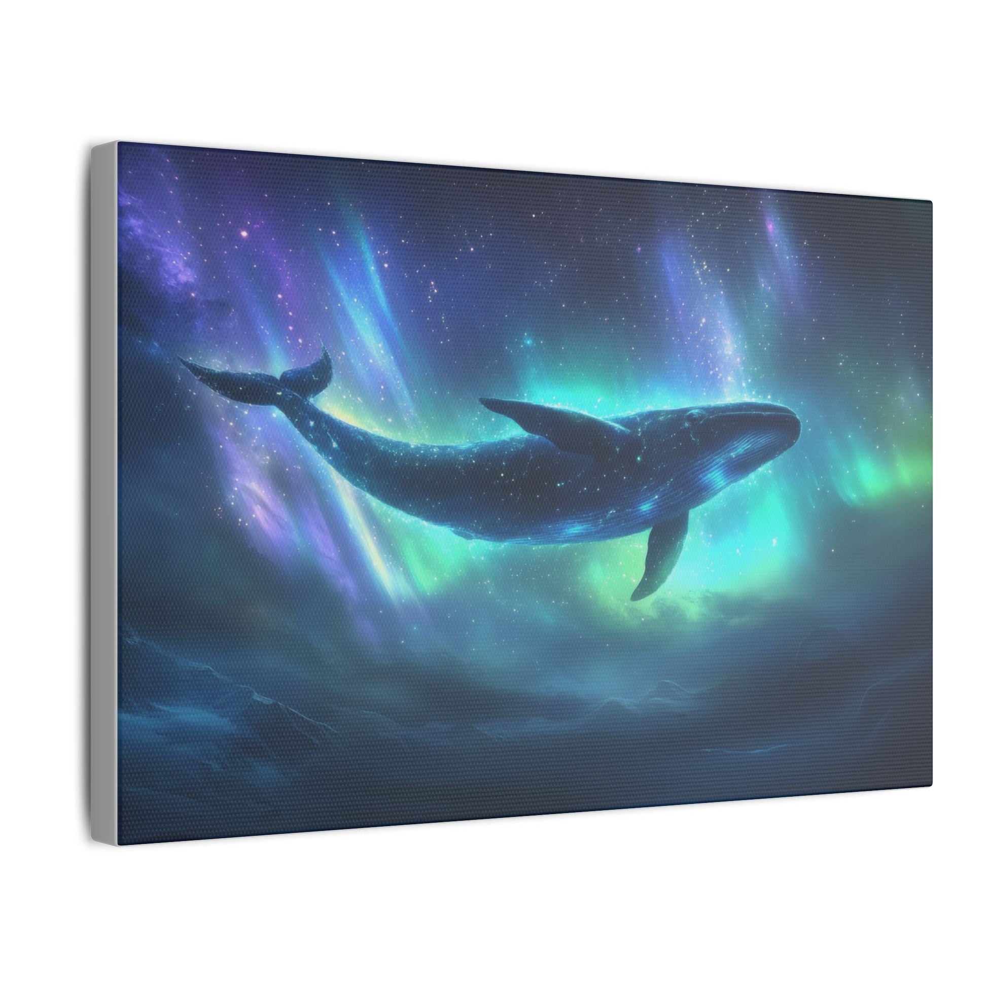 The Star Whale — Cosmic Migration Canvas - JG Visual Arts