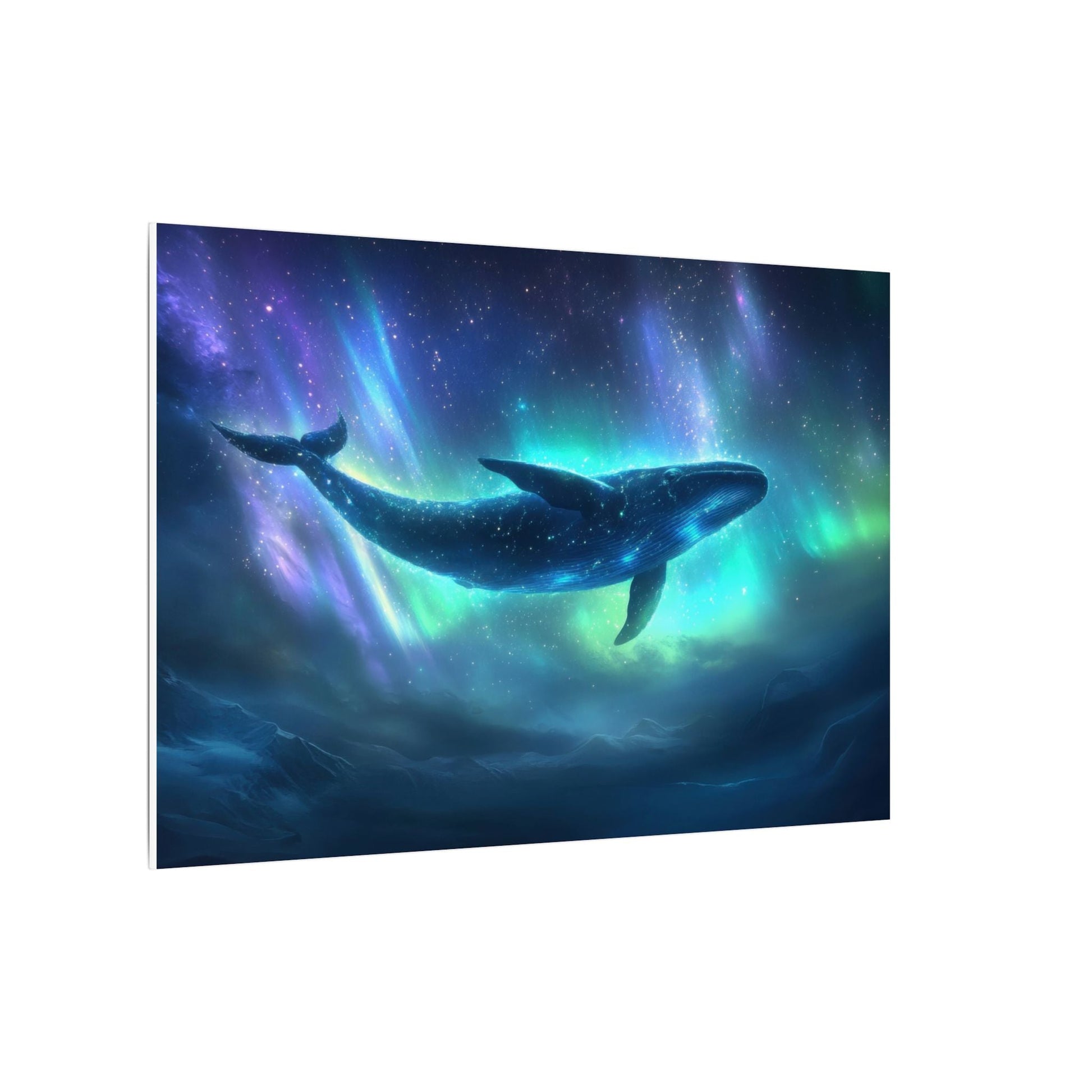 The Star Whale — Cosmic Migration Canvas - JG Visual Arts