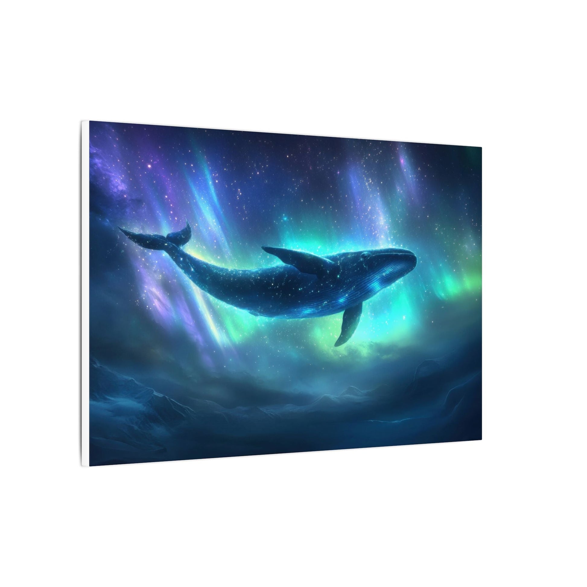 The Star Whale — Cosmic Migration Canvas - JG Visual Arts