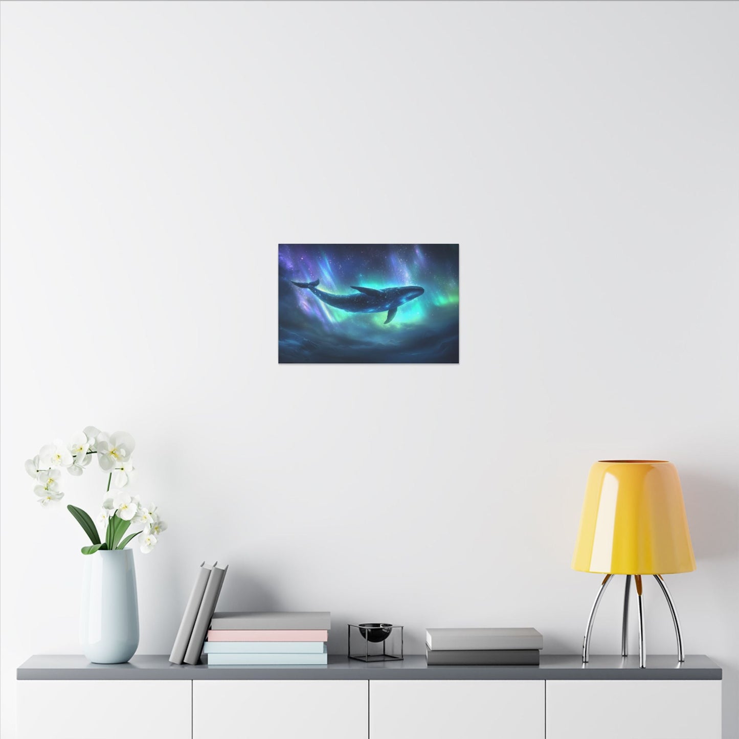 The Star Whale — Cosmic Migration Canvas - JG Visual Arts