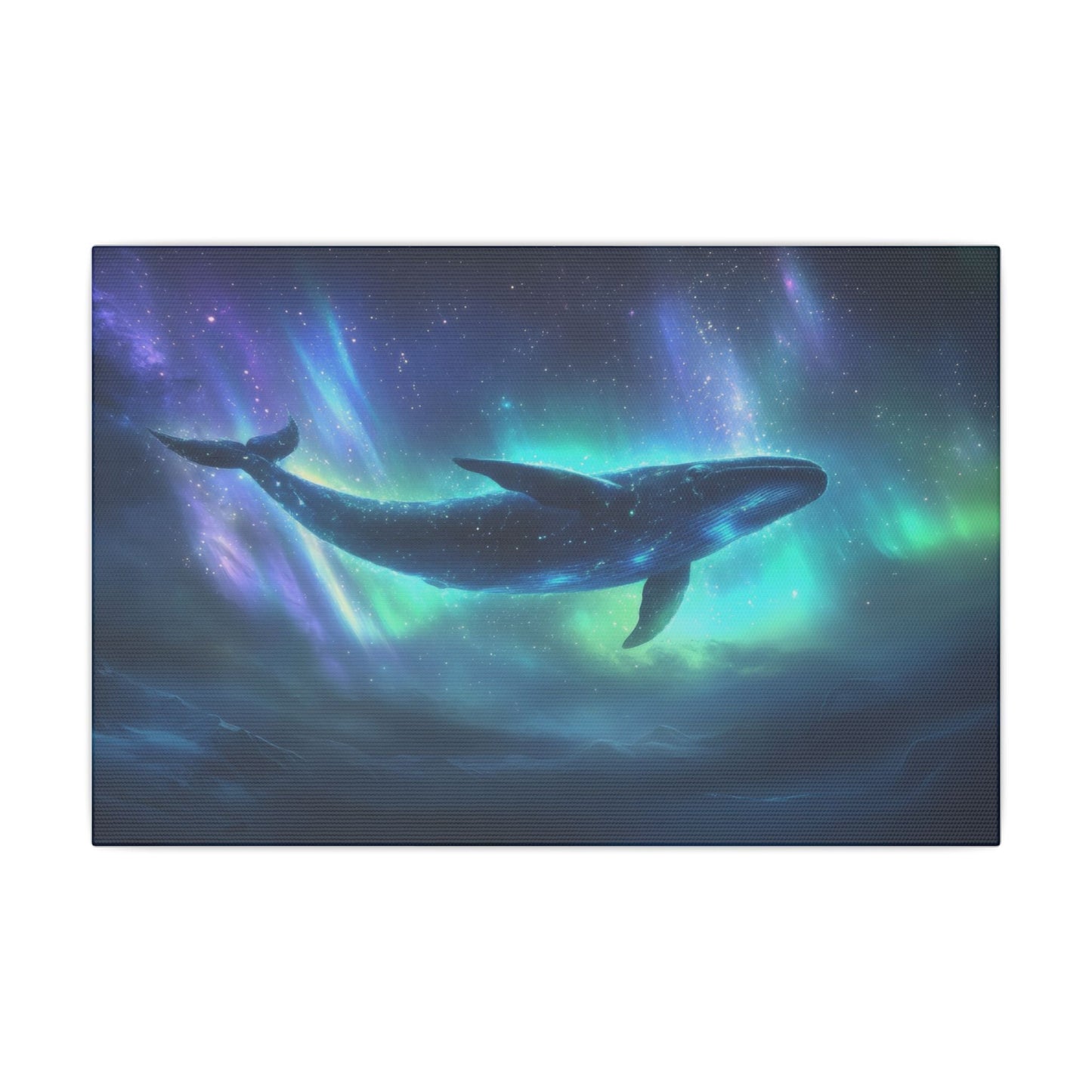 The Star Whale — Cosmic Migration Canvas - JG Visual Arts