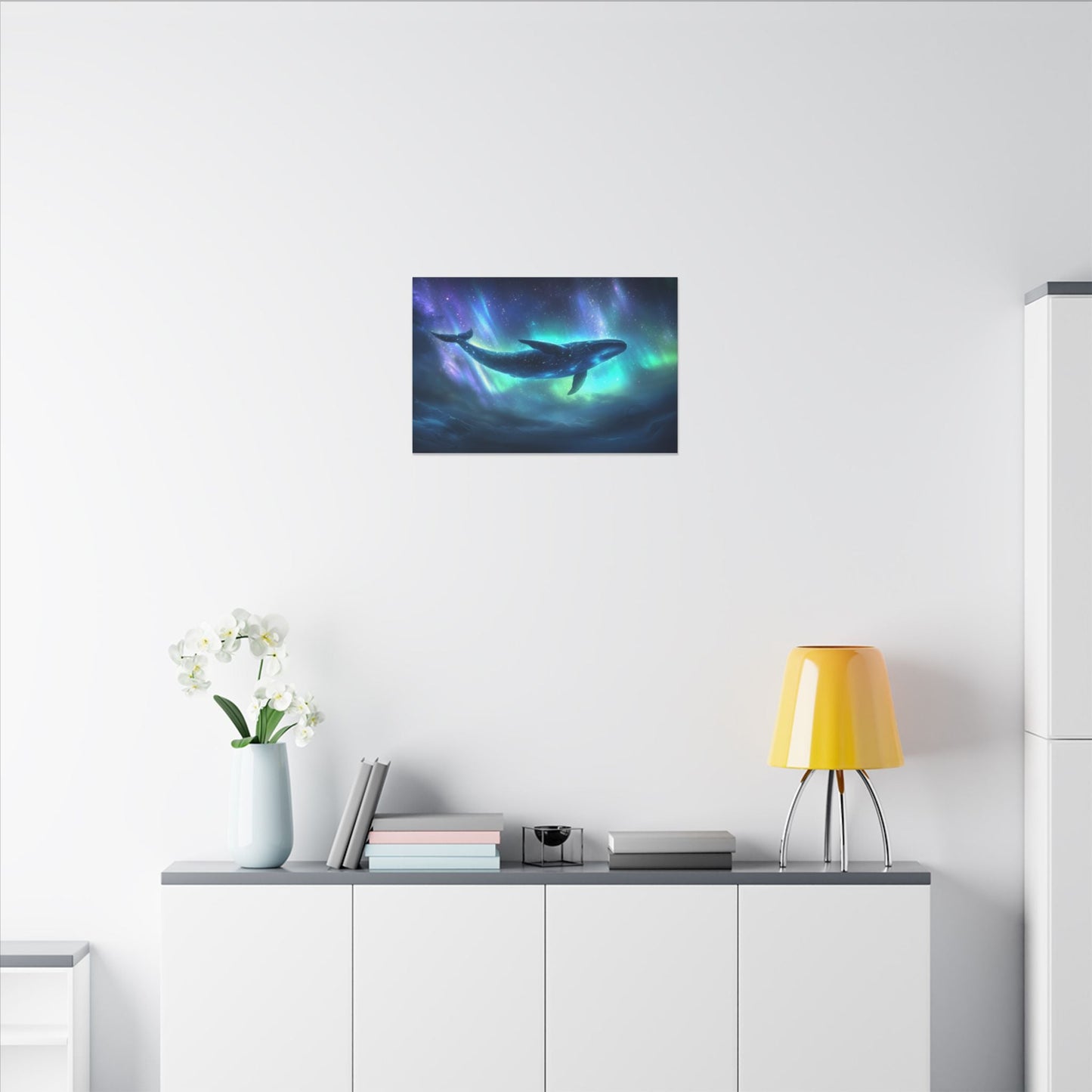 The Star Whale — Cosmic Migration Canvas - JG Visual Arts