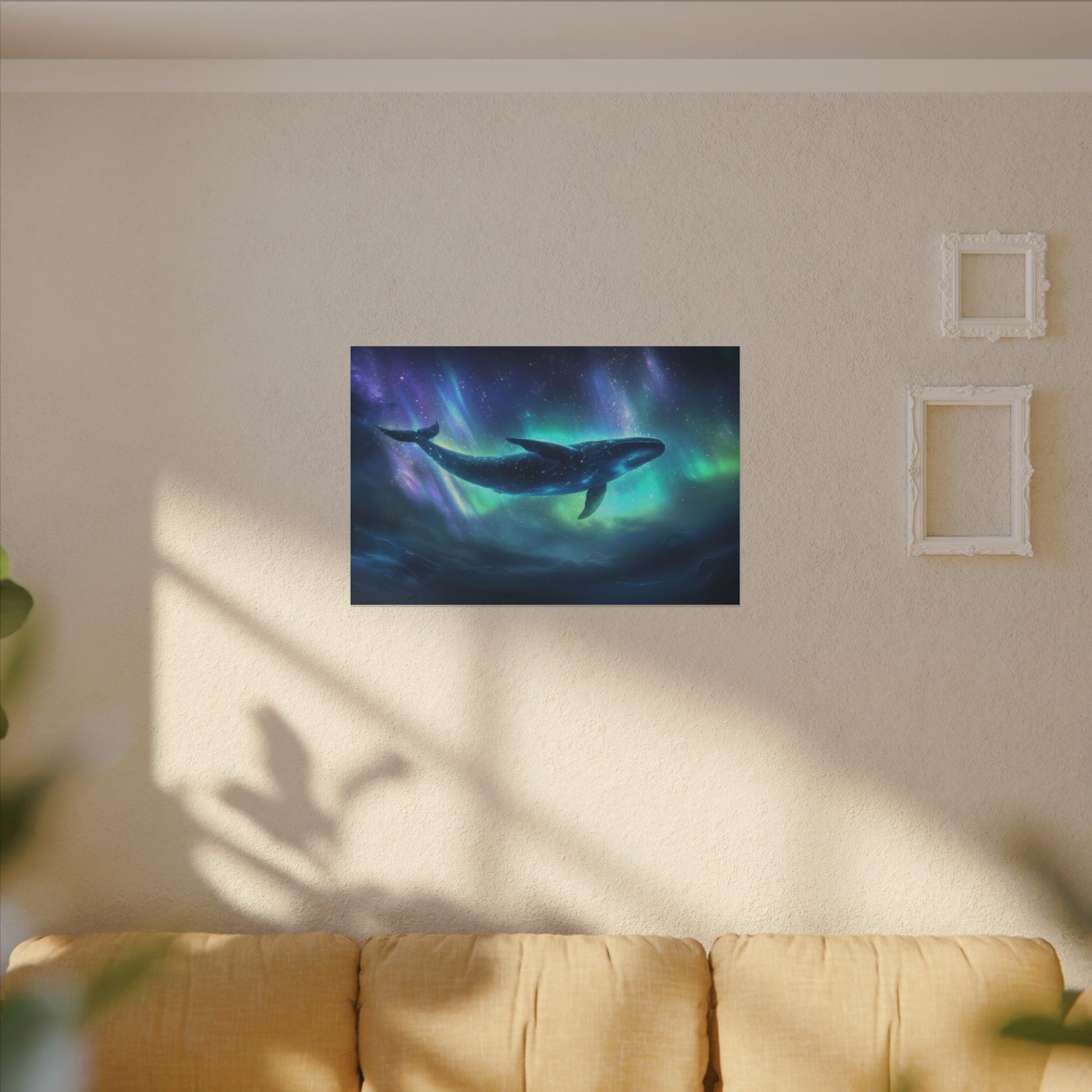 The Star Whale — Cosmic Migration Canvas - JG Visual Arts