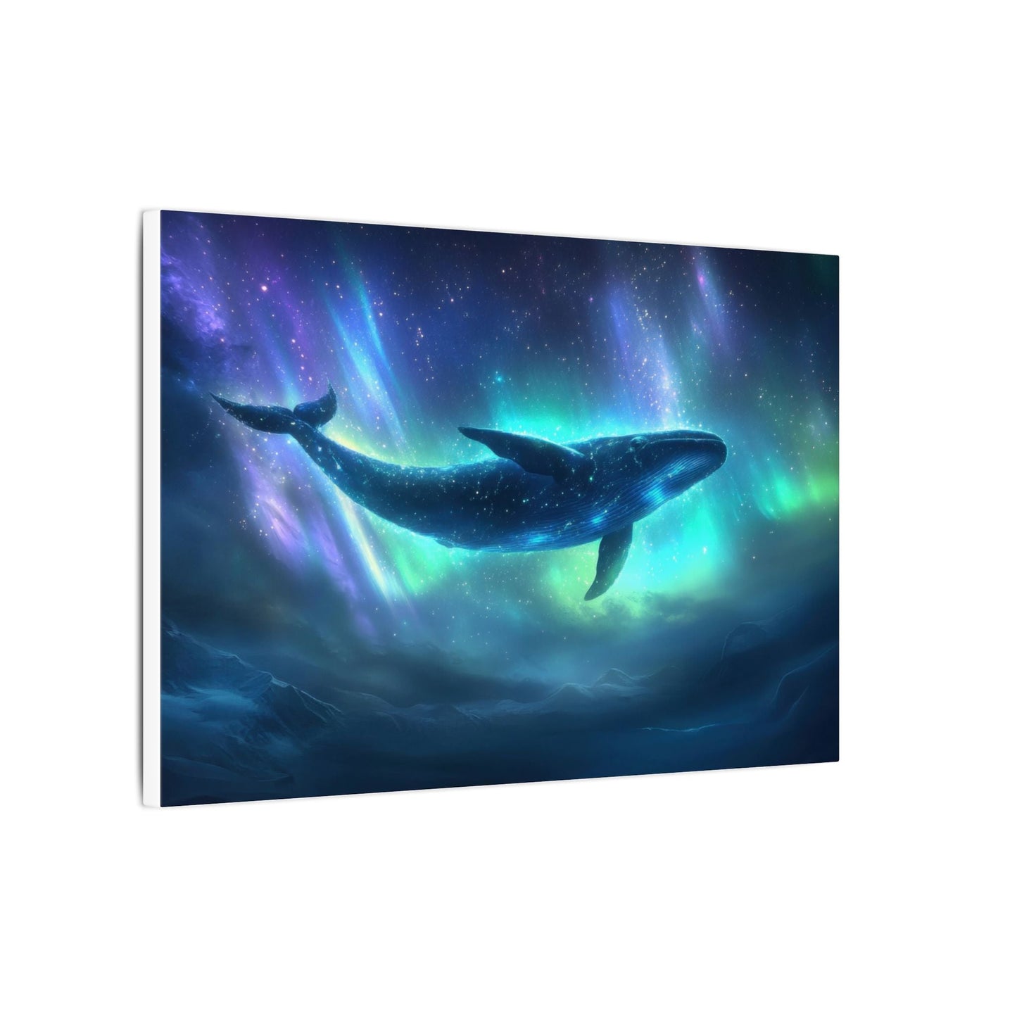 The Star Whale — Cosmic Migration Canvas - JG Visual Arts