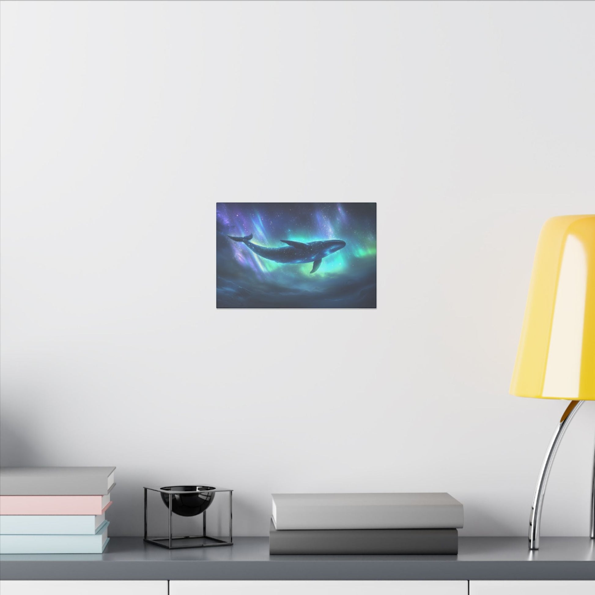 The Star Whale — Cosmic Migration Canvas - JG Visual Arts