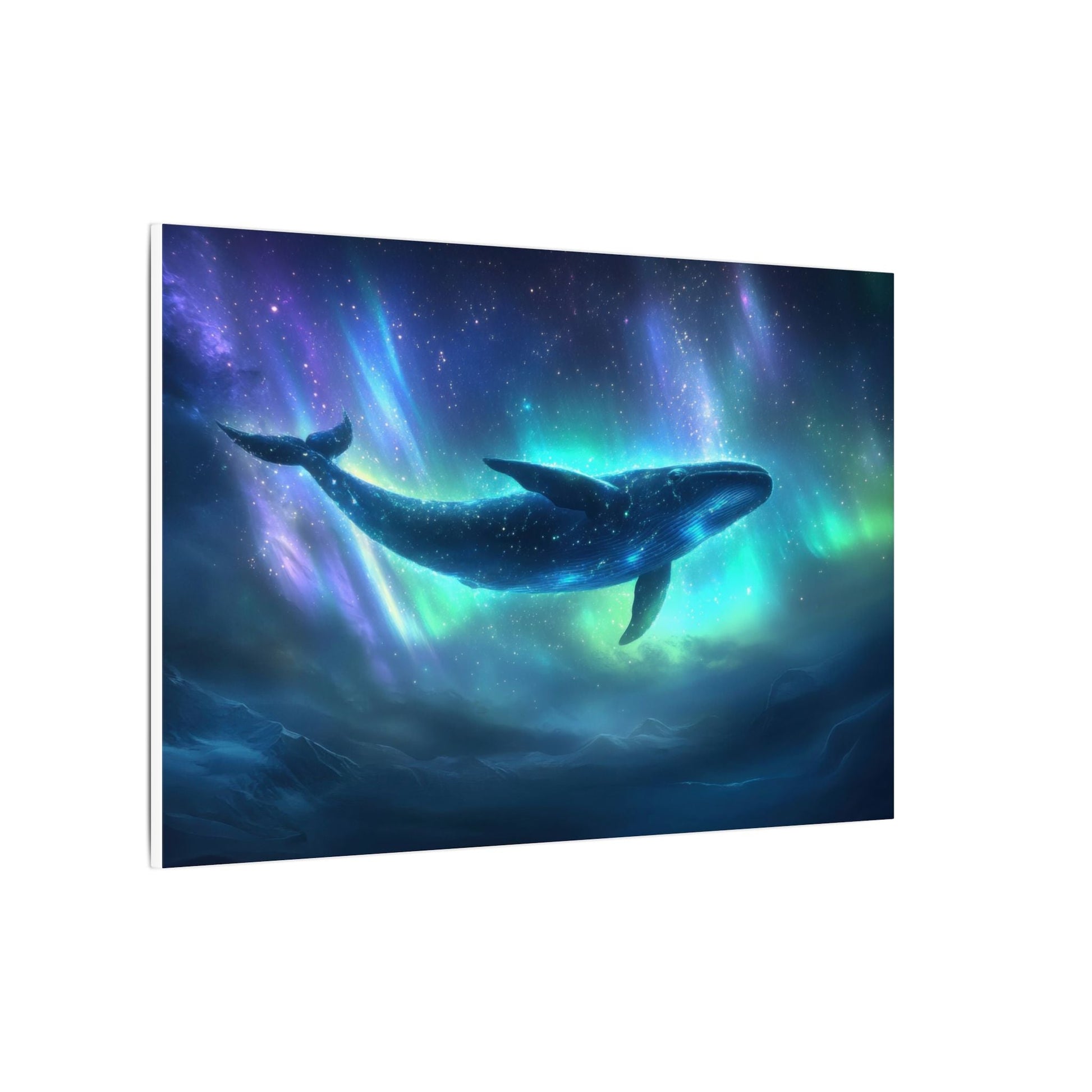 The Star Whale — Cosmic Migration Canvas - JG Visual Arts