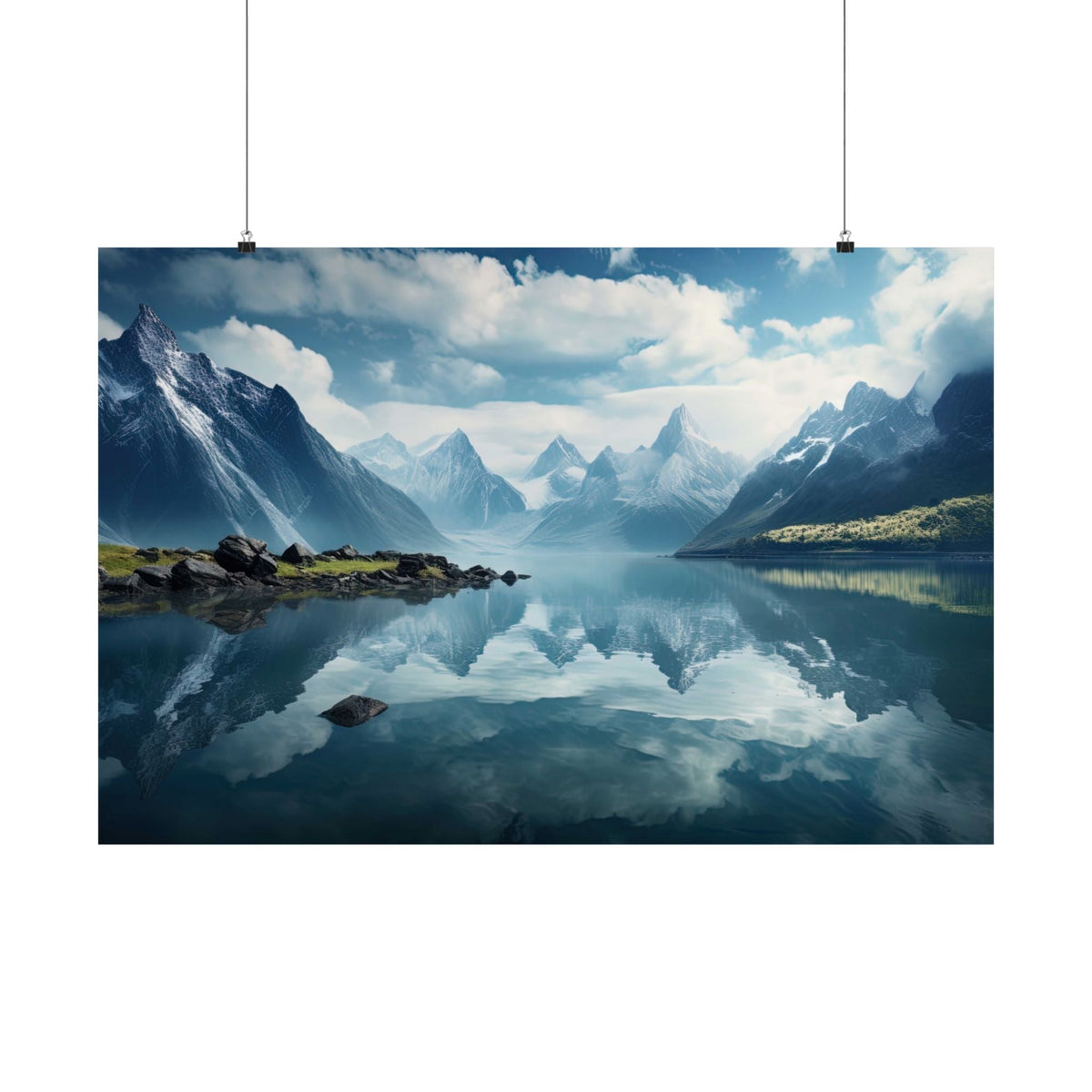 The Still Lake Poster - JG Visual Arts