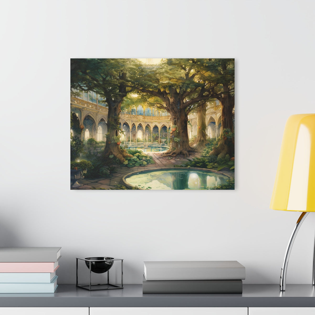 The Sunken Court Acrylic Print - JG Visual Arts