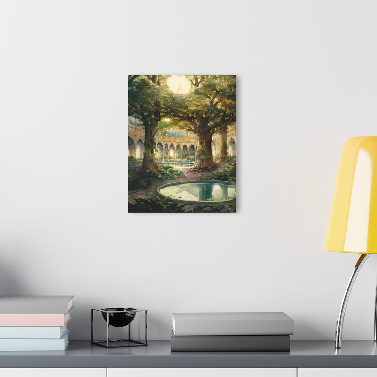 The Sunken Court Acrylic Print - JG Visual Arts
