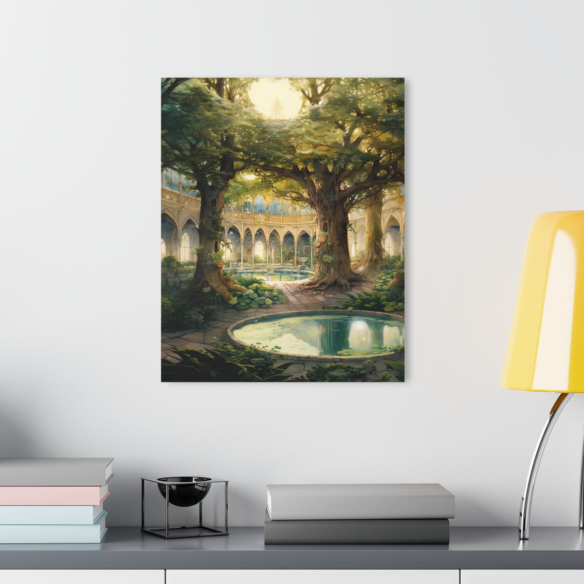 The Sunken Court Acrylic Print - JG Visual Arts