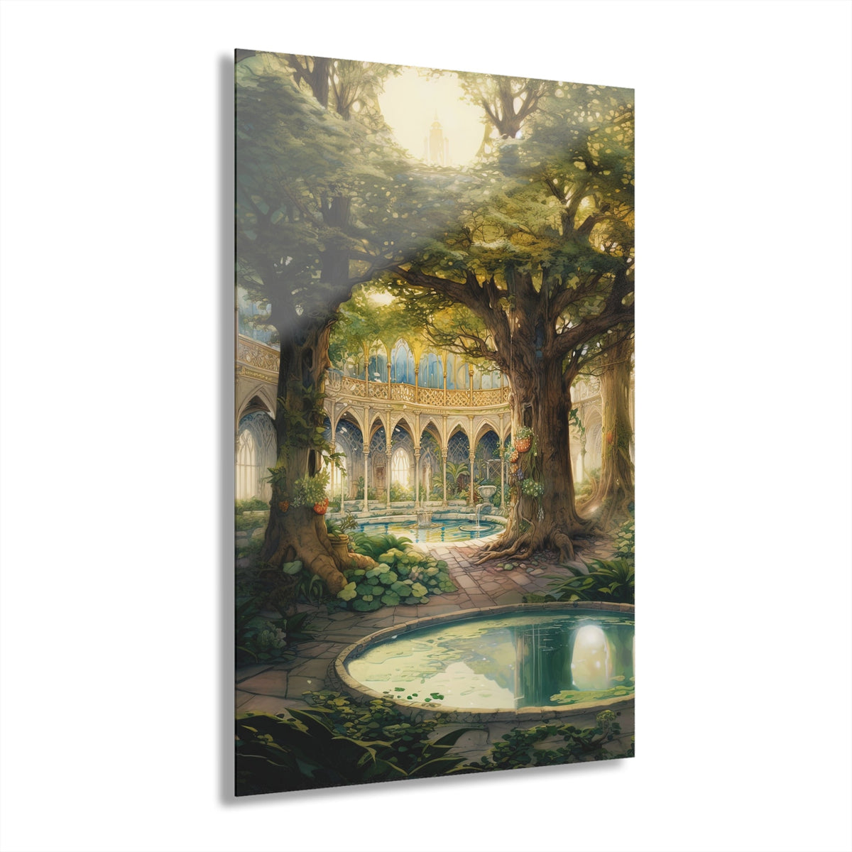 The Sunken Court Acrylic Print - JG Visual Arts
