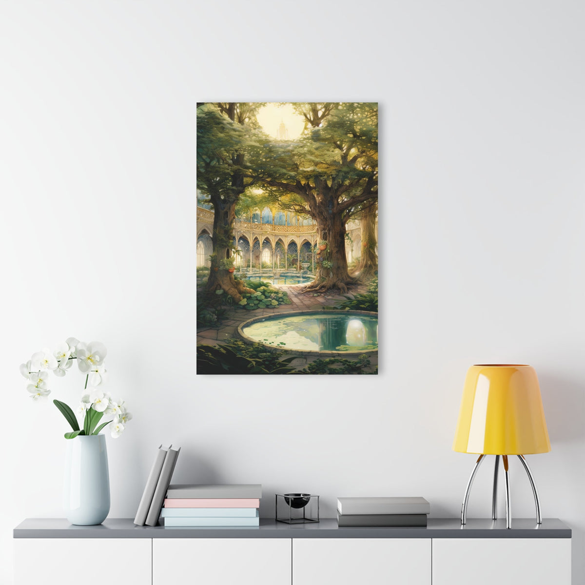 The Sunken Court Acrylic Print - JG Visual Arts