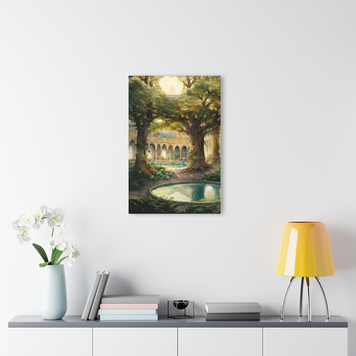 The Sunken Court Acrylic Print - JG Visual Arts