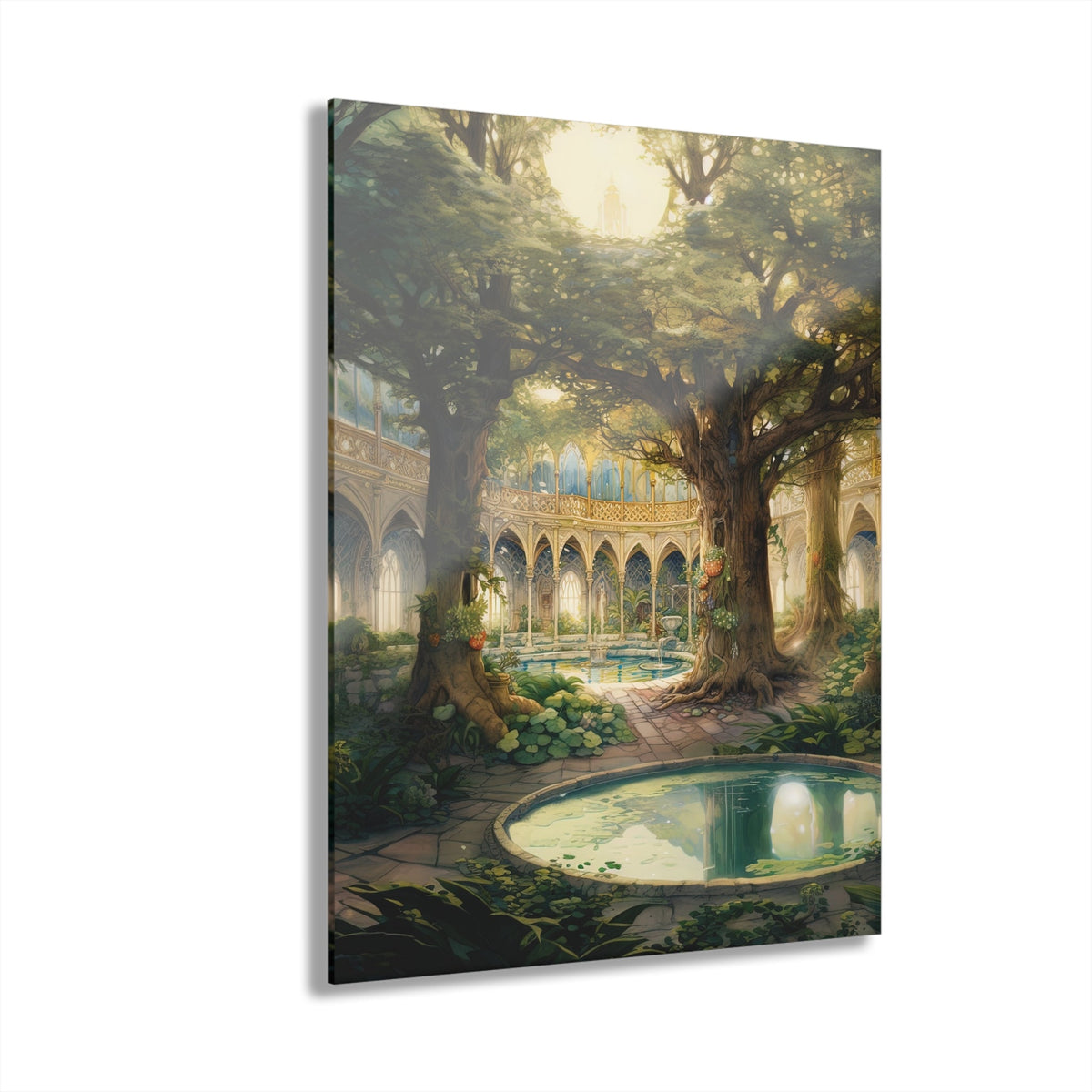 The Sunken Court Acrylic Print - JG Visual Arts