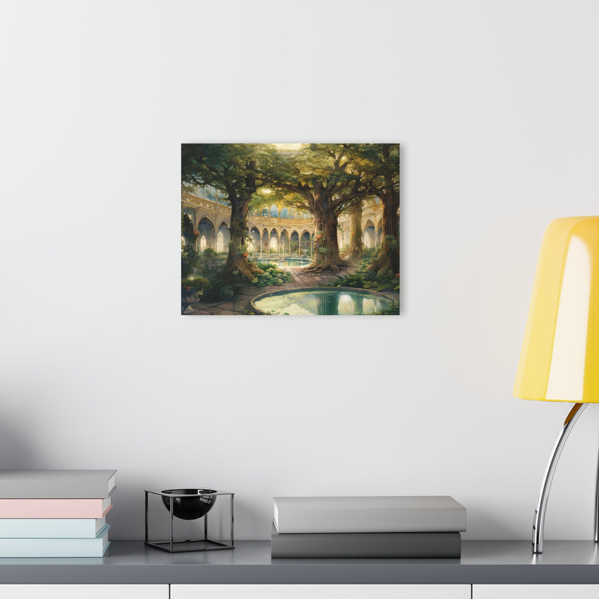 The Sunken Court Acrylic Print - JG Visual Arts