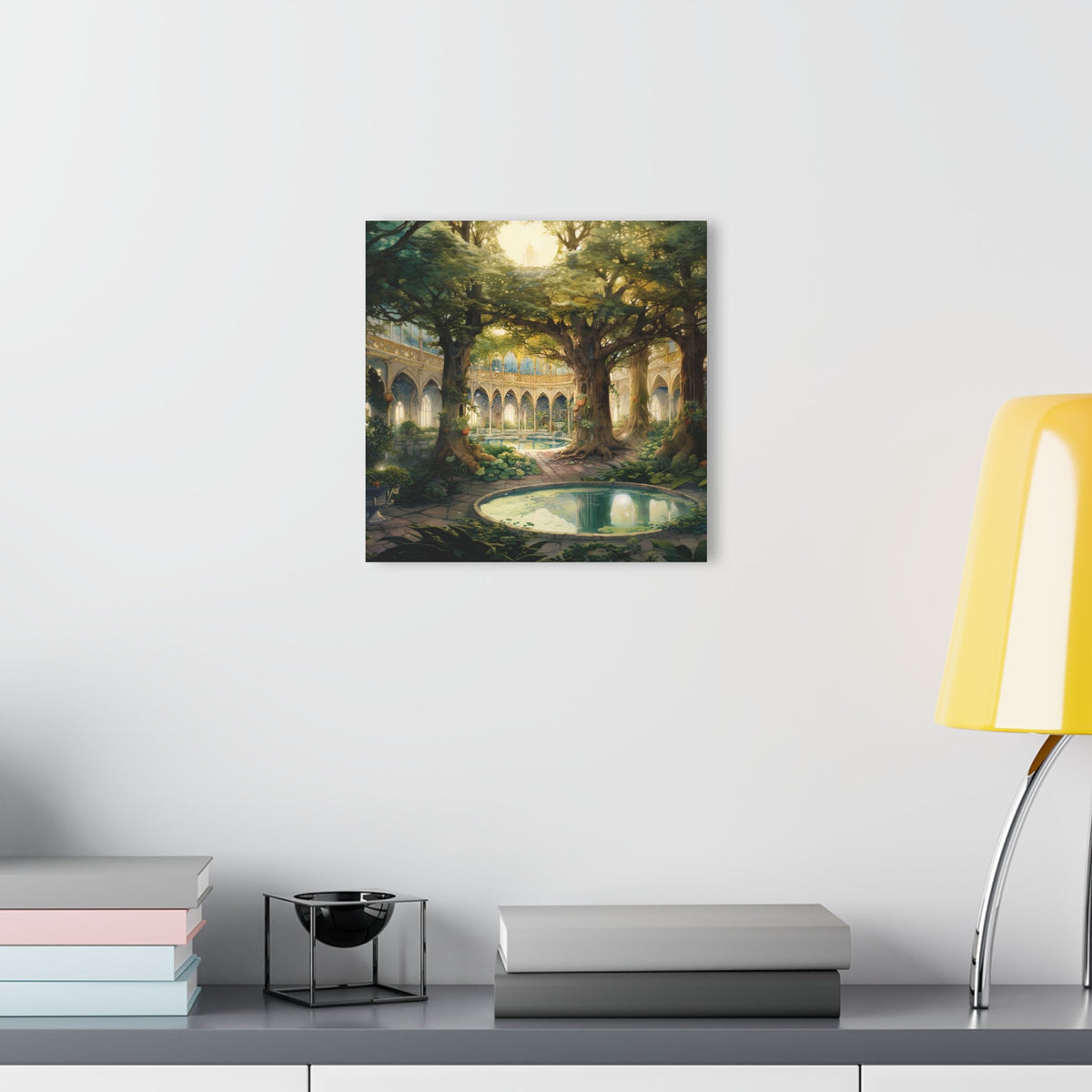 The Sunken Court Acrylic Print - JG Visual Arts