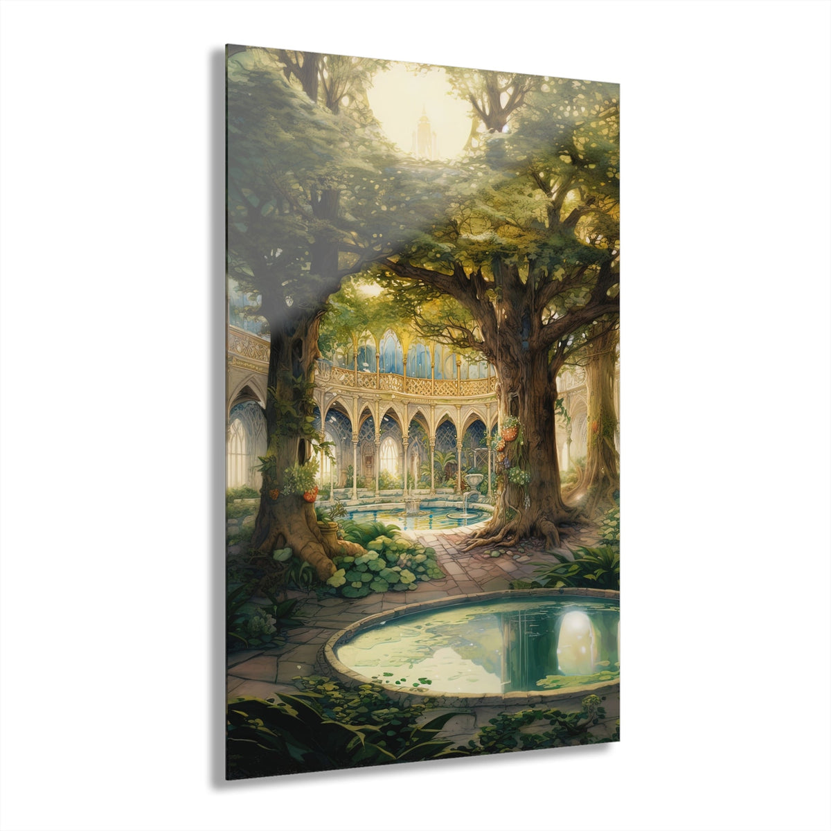 The Sunken Court Acrylic Print - JG Visual Arts