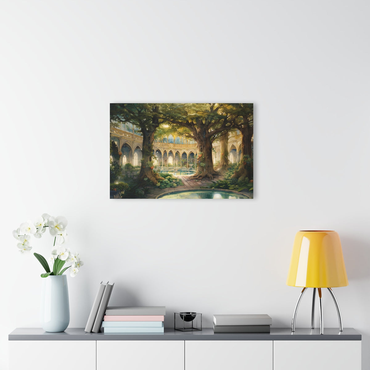 The Sunken Court Acrylic Print - JG Visual Arts