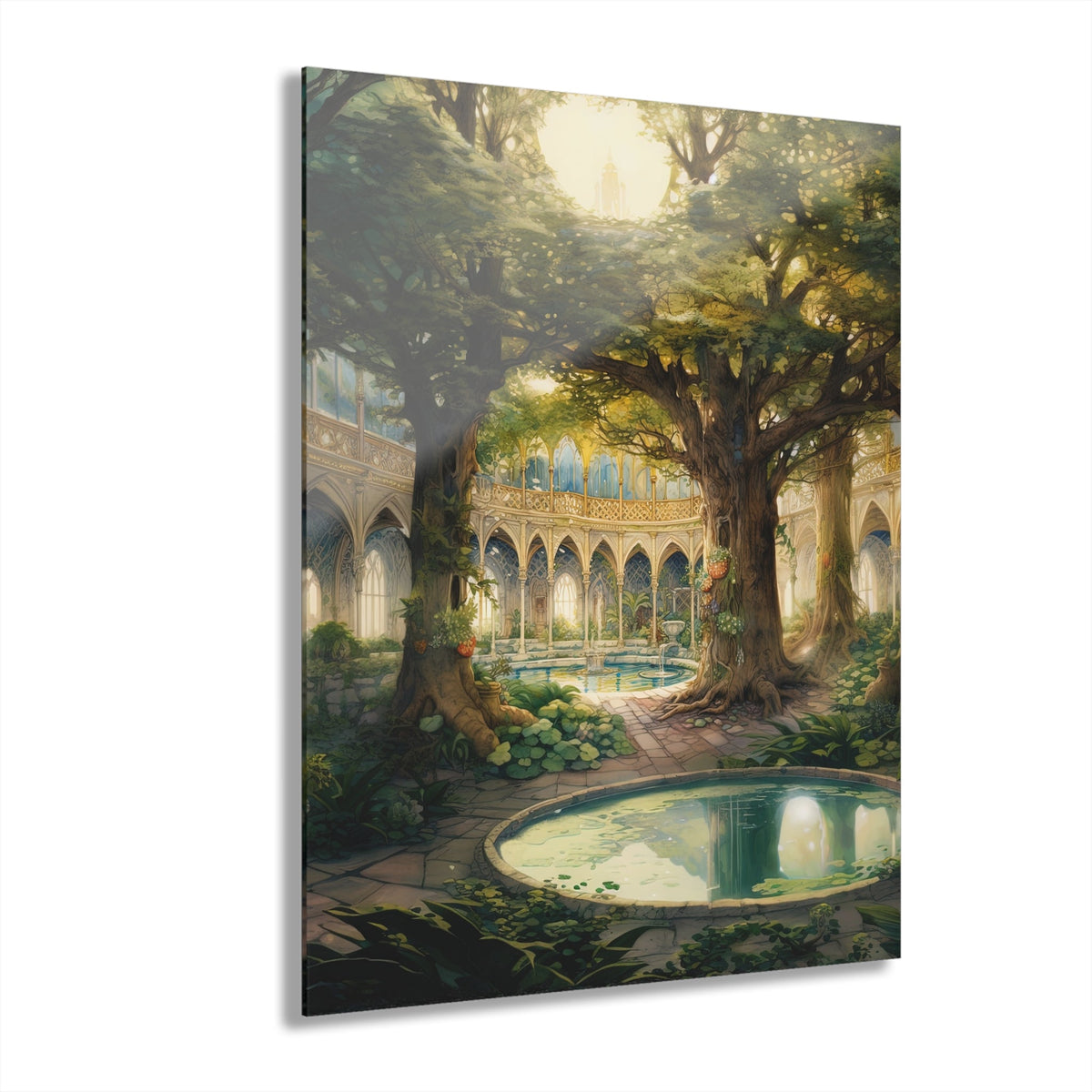 The Sunken Court Acrylic Print - JG Visual Arts