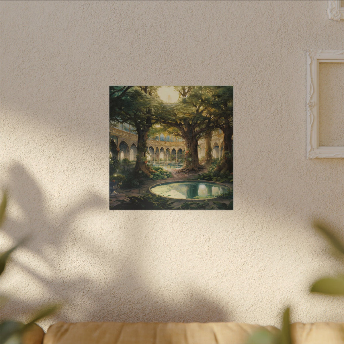 The Sunken Court Canvas - JG Visual Arts