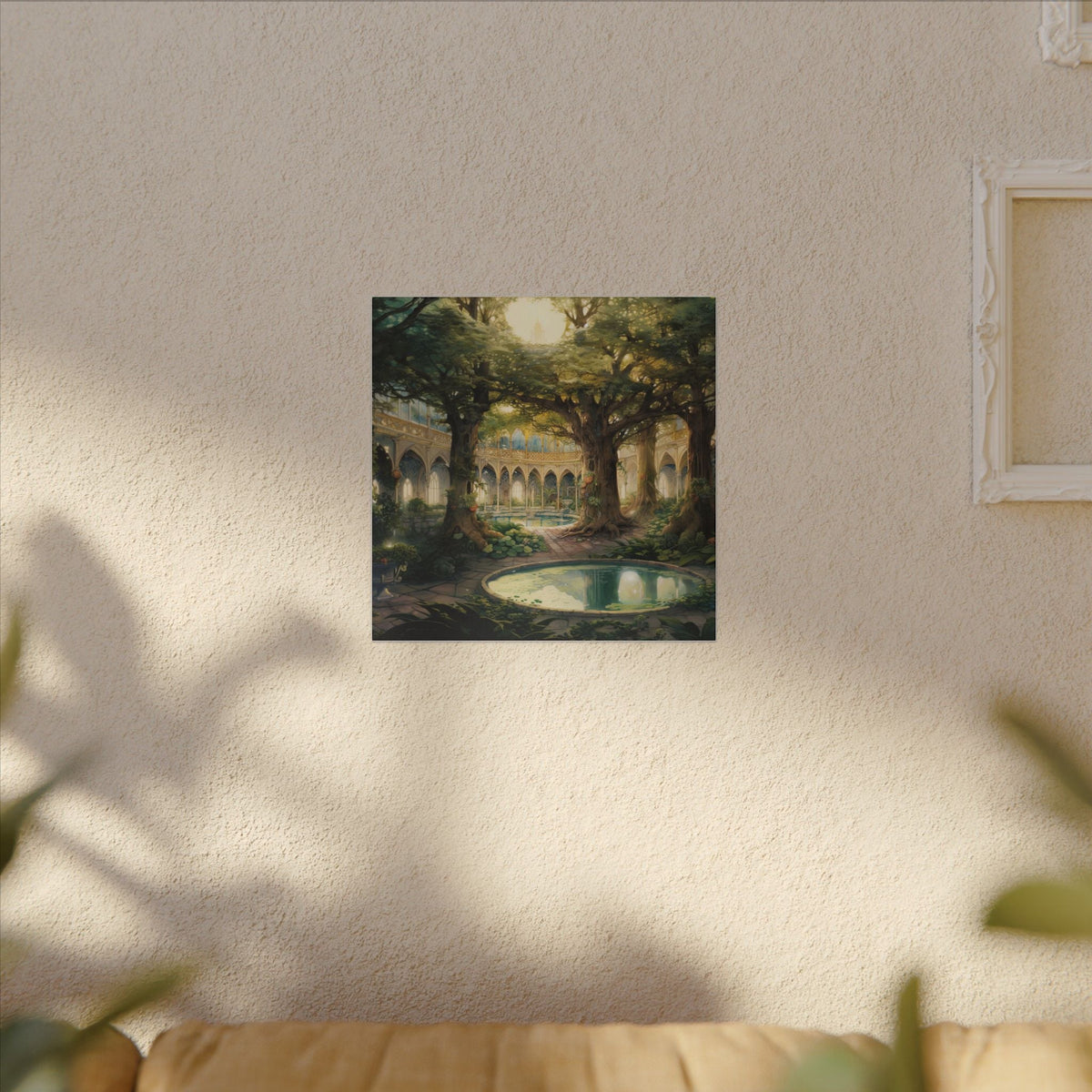The Sunken Court Canvas - JG Visual Arts