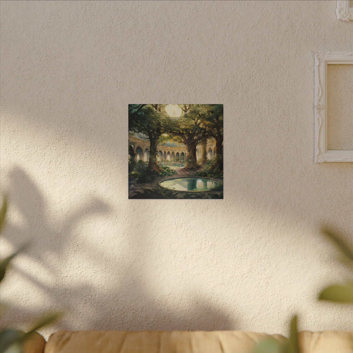 The Sunken Court Canvas - JG Visual Arts