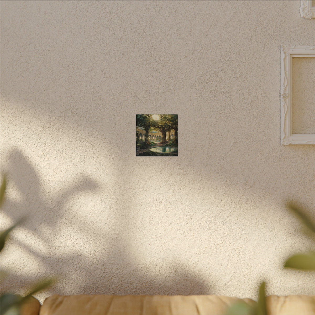 The Sunken Court Canvas - JG Visual Arts