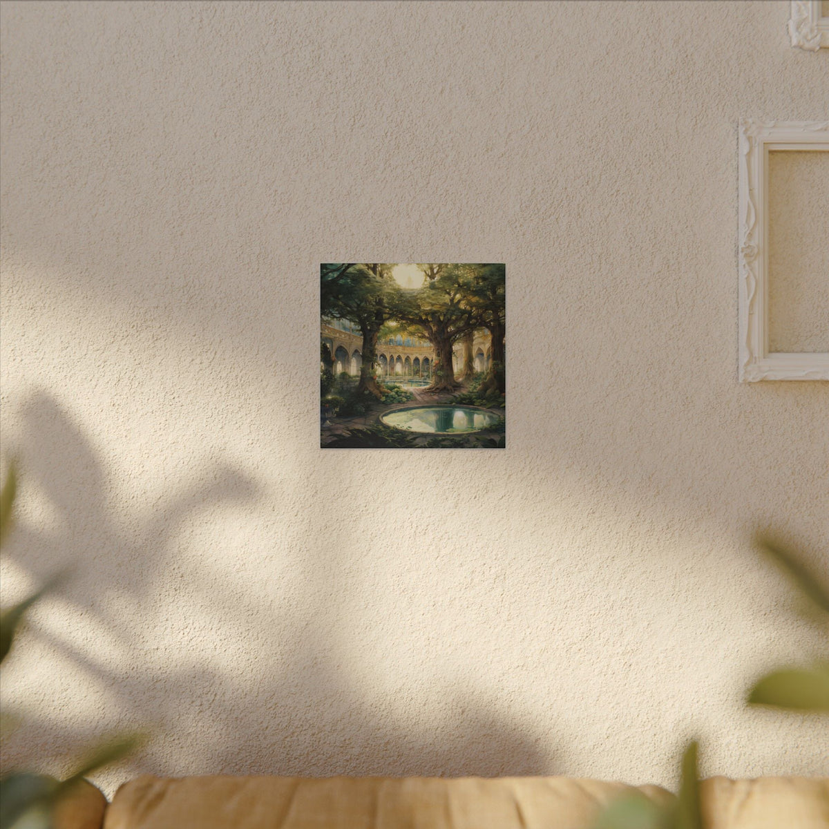 The Sunken Court Canvas - JG Visual Arts
