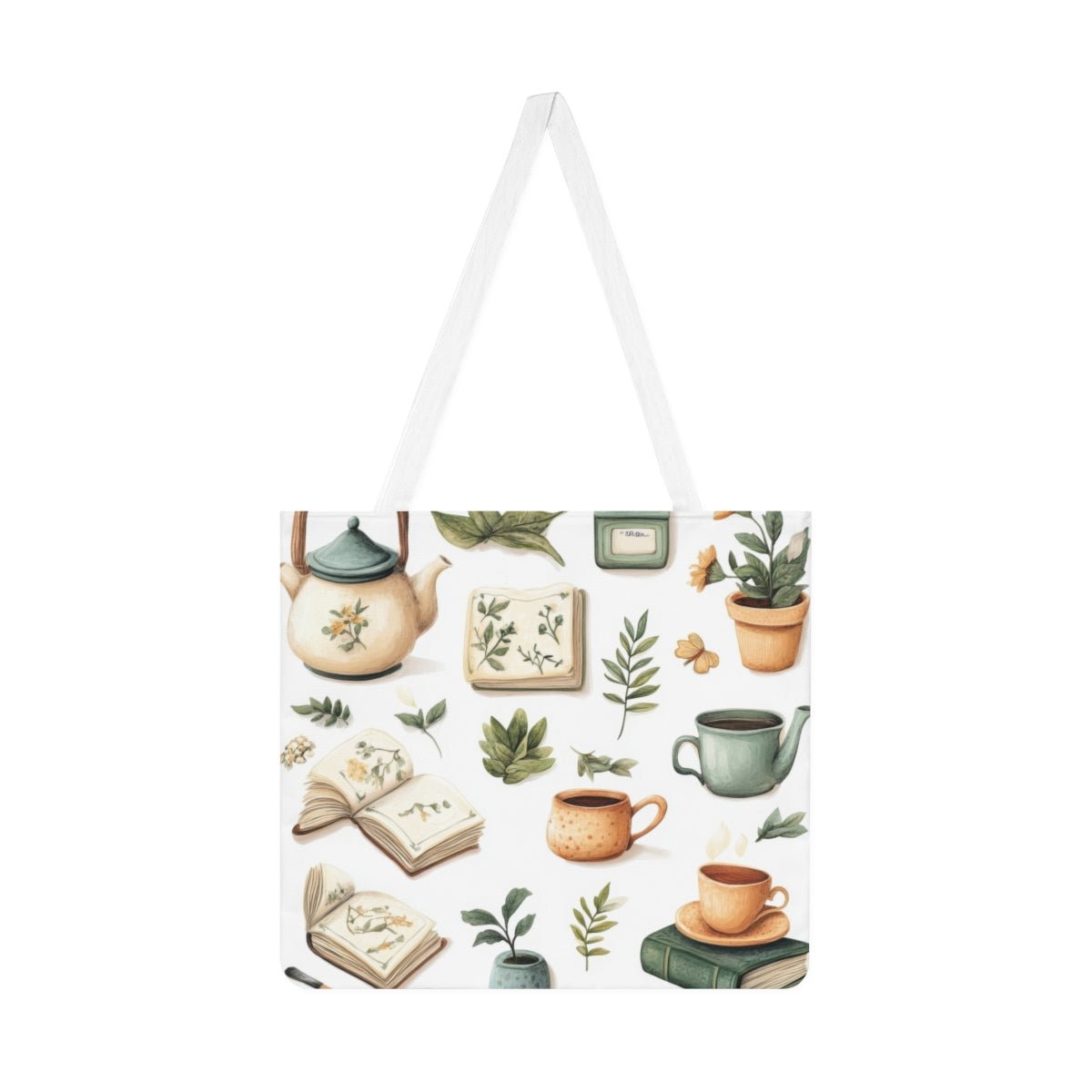 The Tea Botanist — Herbal Illustration Tote - JG Visual Arts