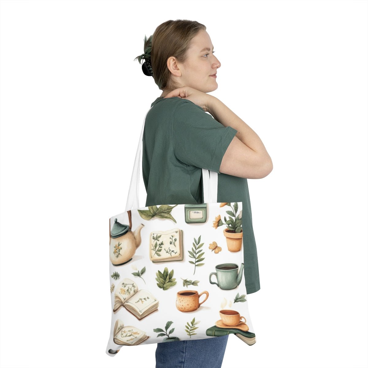 The Tea Botanist — Herbal Illustration Tote - JG Visual Arts