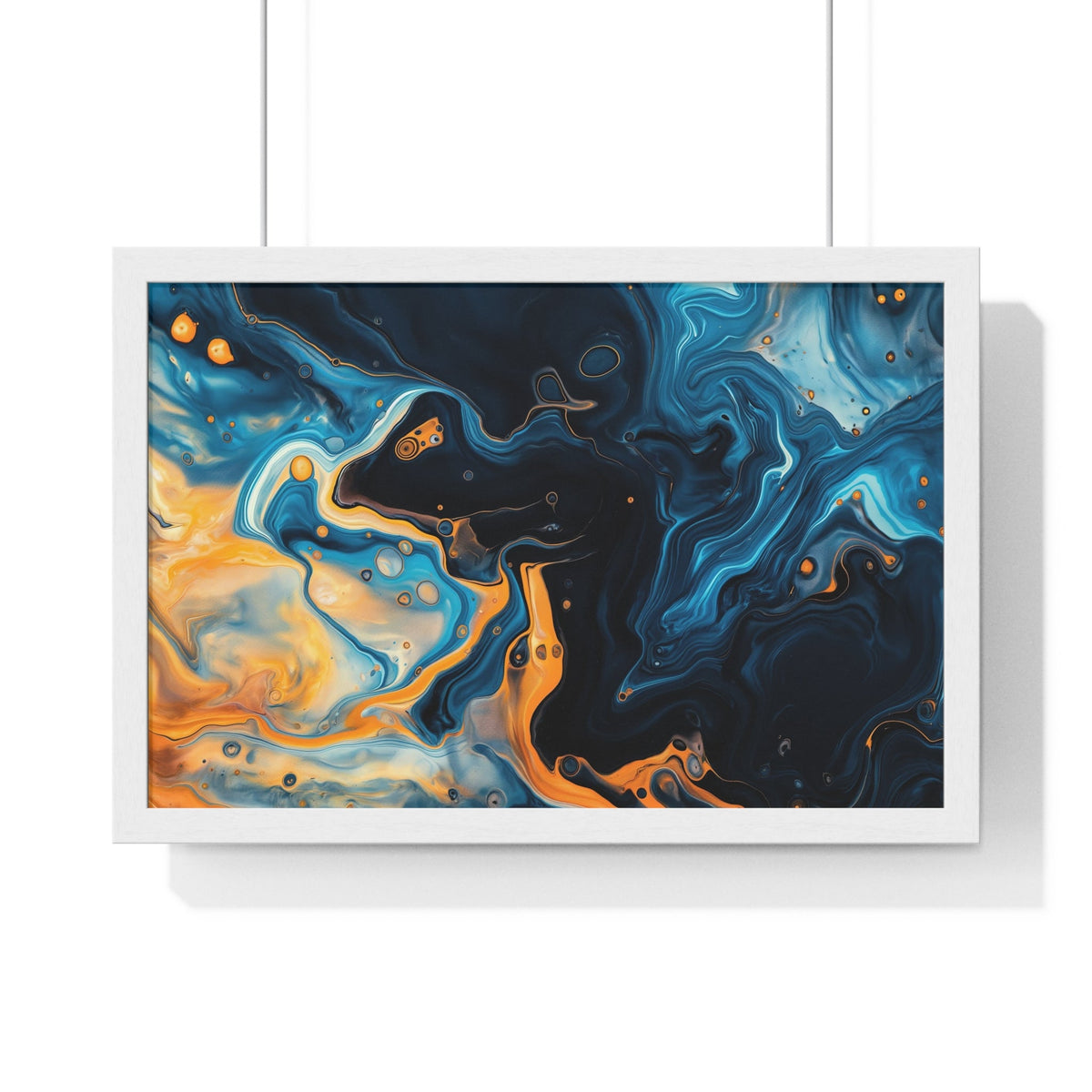 Tidal Abyss Framed Print - JG Visual Arts