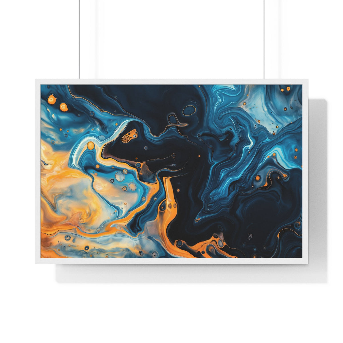 Tidal Abyss Framed Print - JG Visual Arts