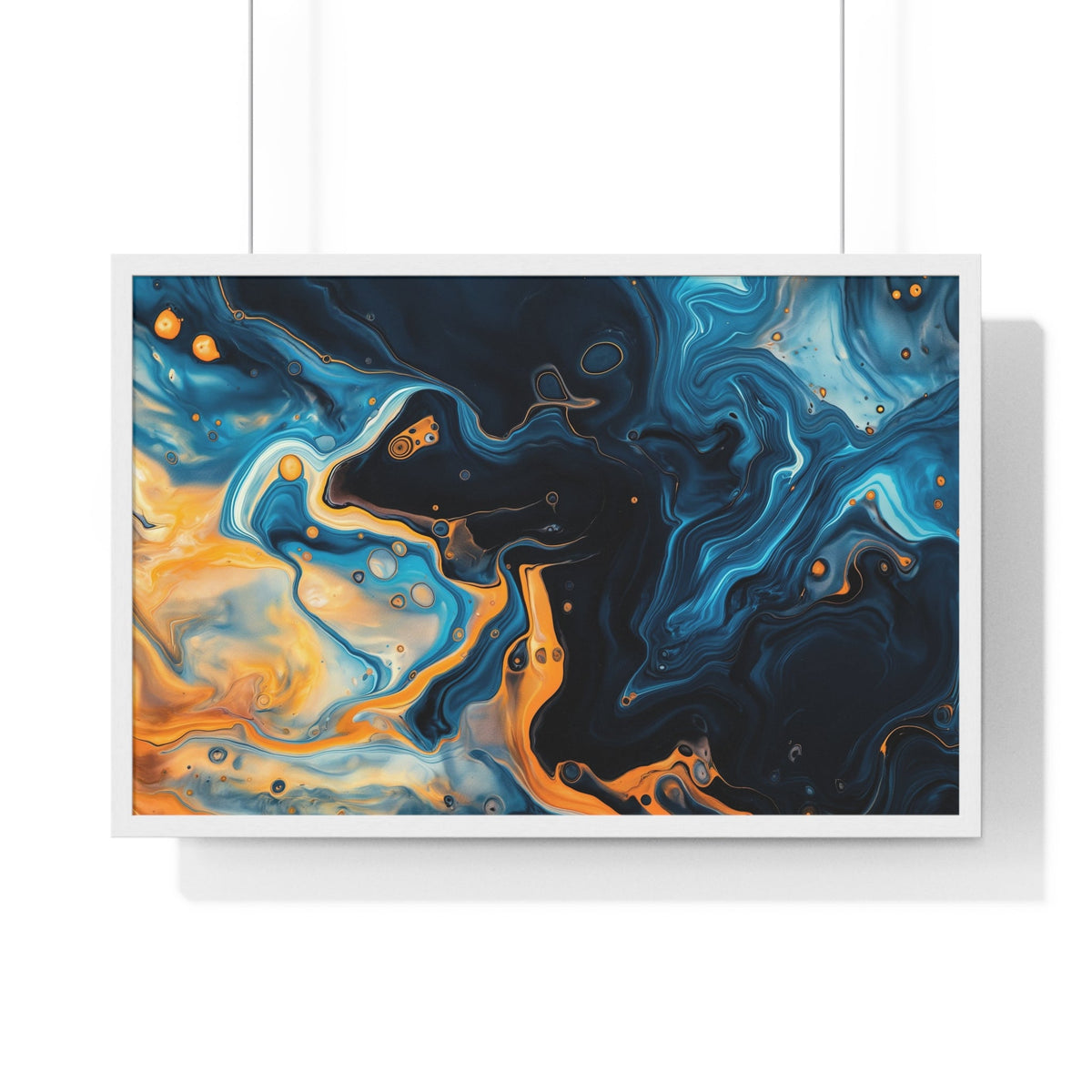 Tidal Abyss Framed Print - JG Visual Arts