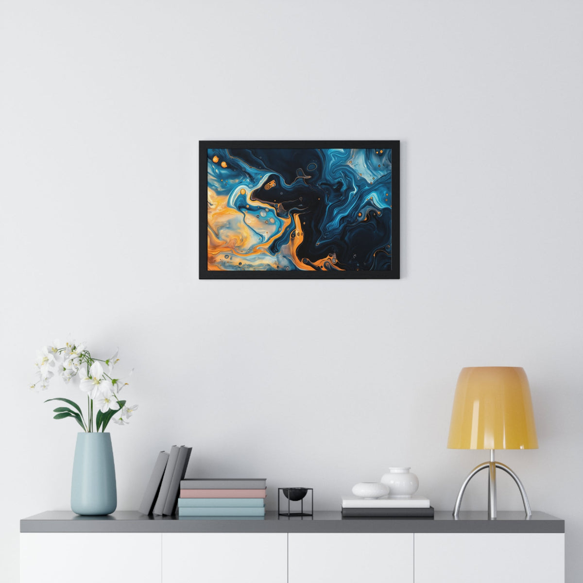 Tidal Abyss Framed Print - JG Visual Arts