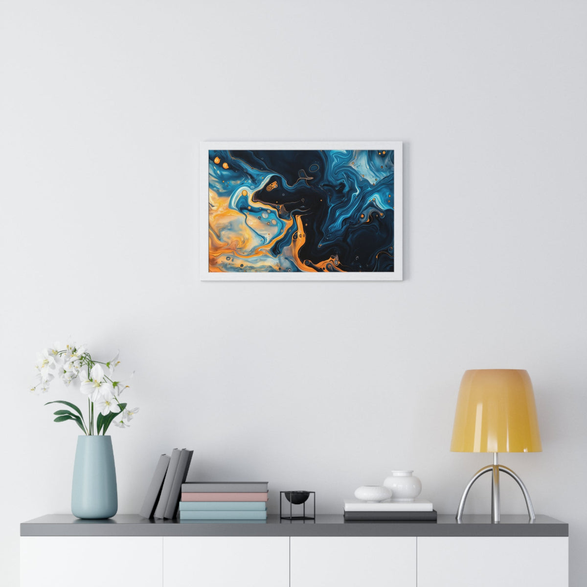 Tidal Abyss Framed Print - JG Visual Arts