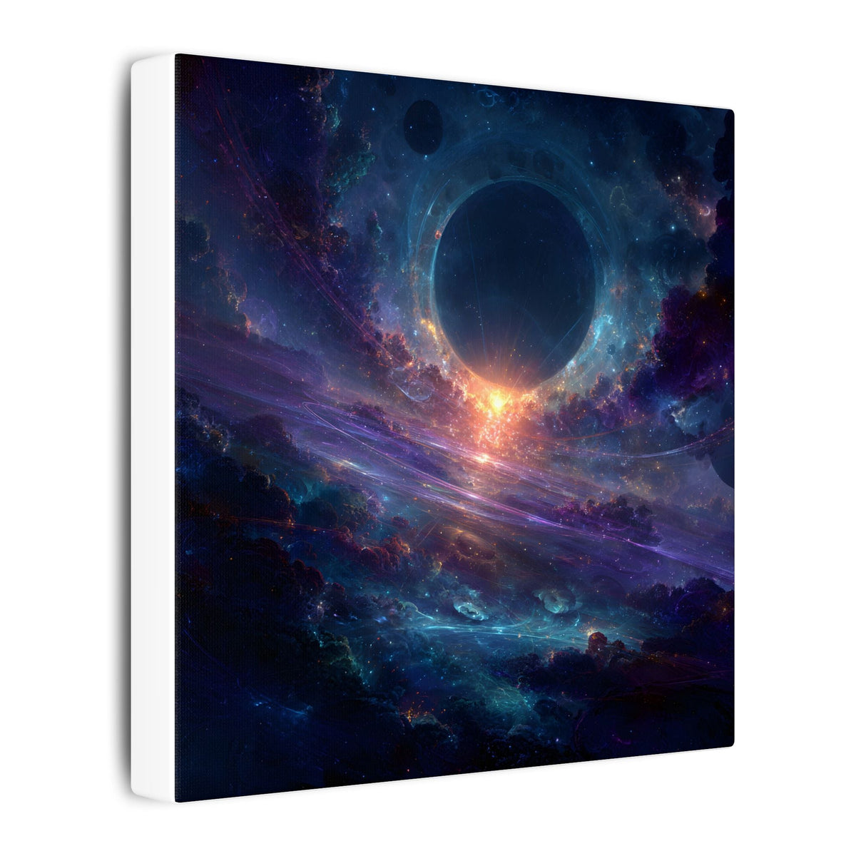 Twilight Folding — Square Canvas - JG Visual Arts